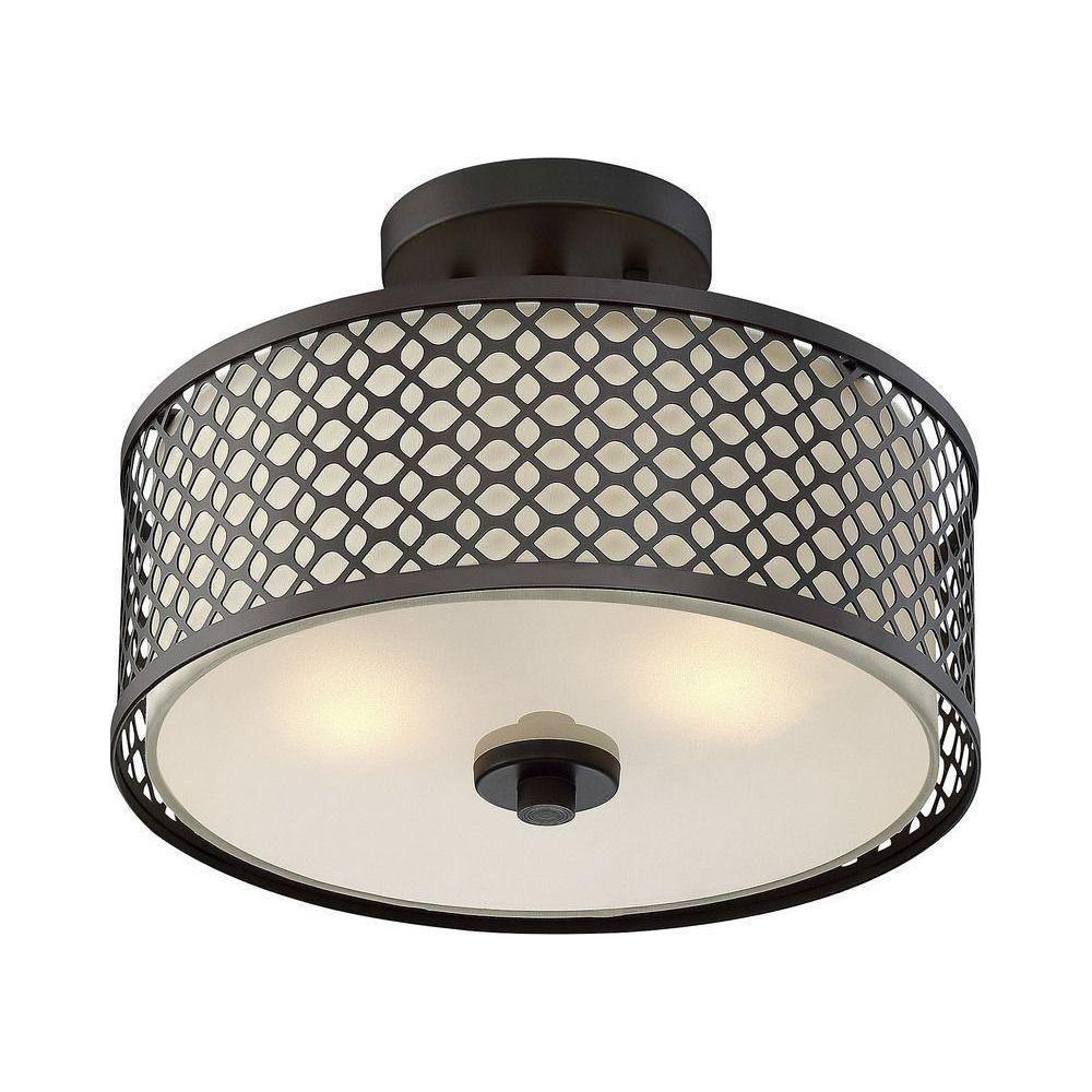 Meridian - 2-Light Ceiling Light - Lights Canada