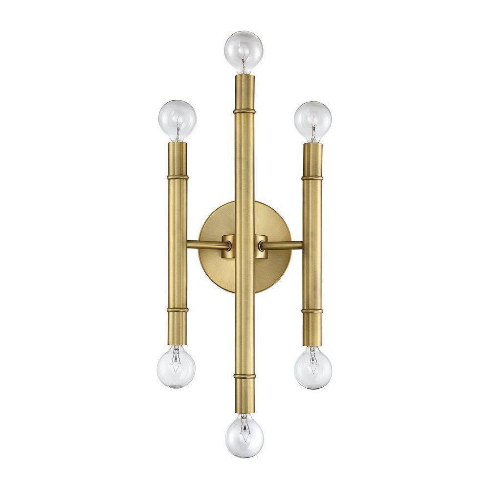 Meridian - 6-Light Wall Sconce - Lights Canada