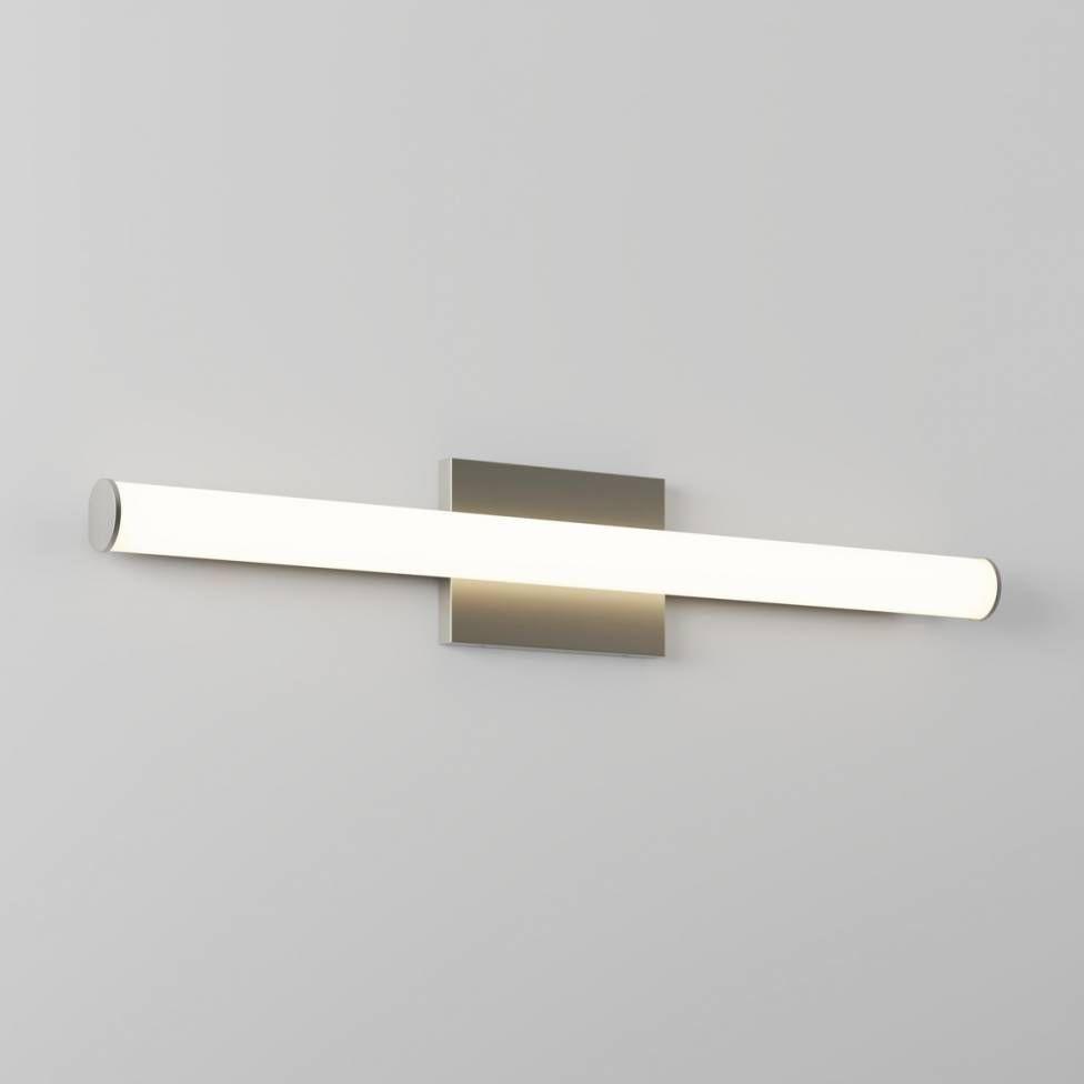 slim wall light for above bathroom mirror