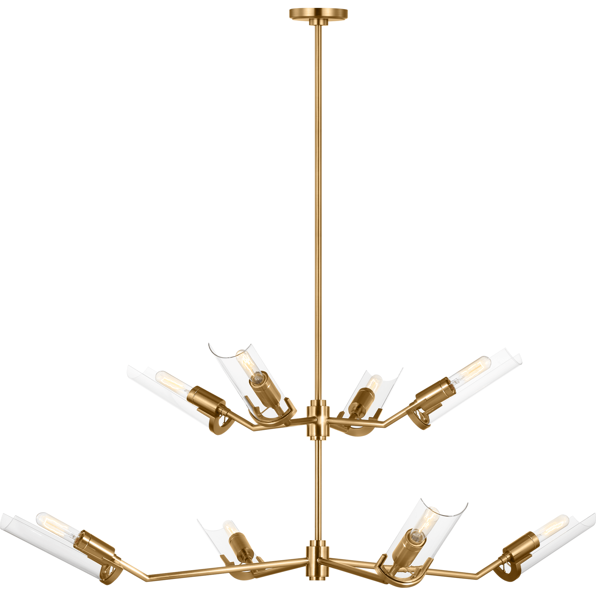 Visual Comfort Studio Collection - Mezzo 8-Light Grand Chandelier - Lights Canada