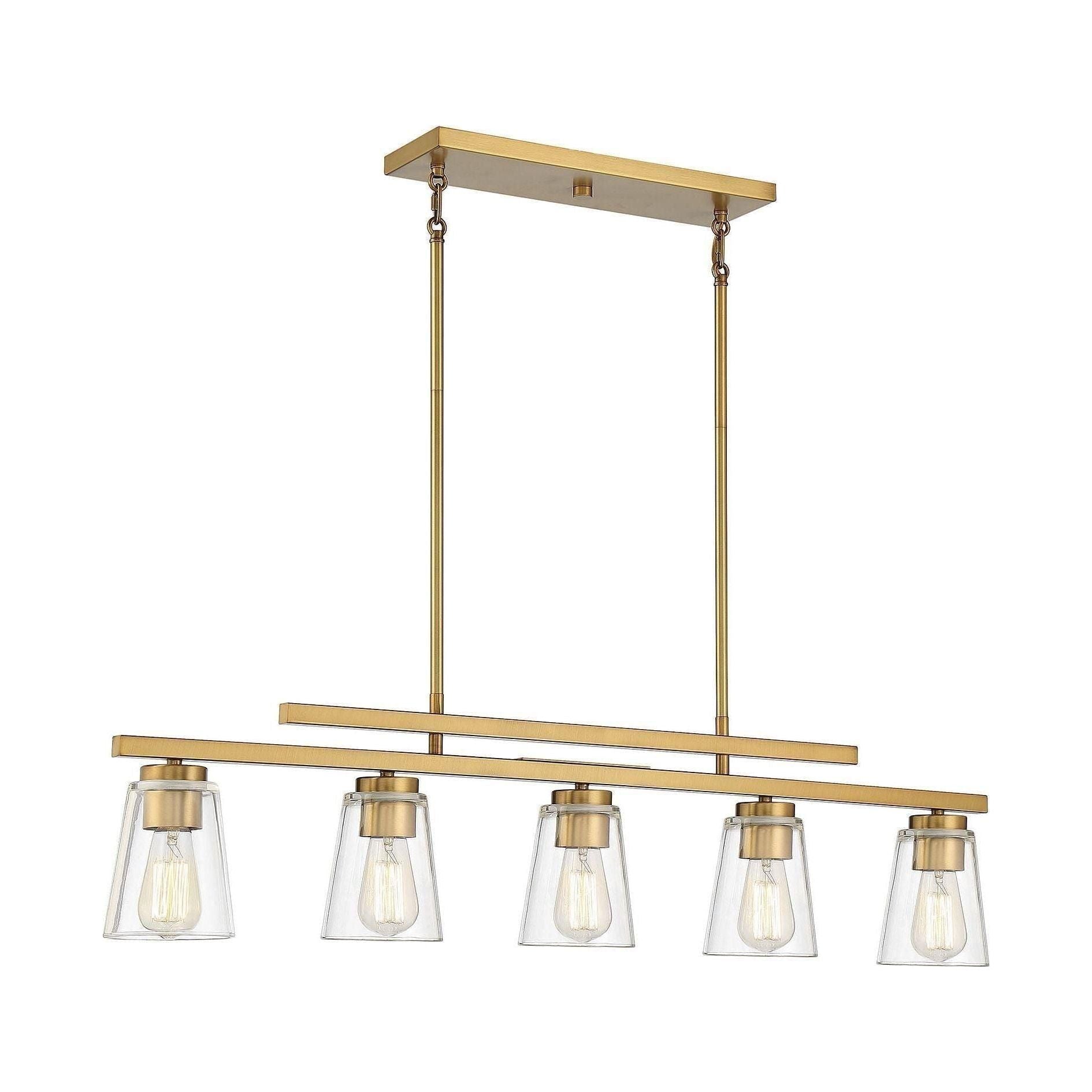Savoy House - Calhoun 5-Light Linear Chandelier - Lights Canada