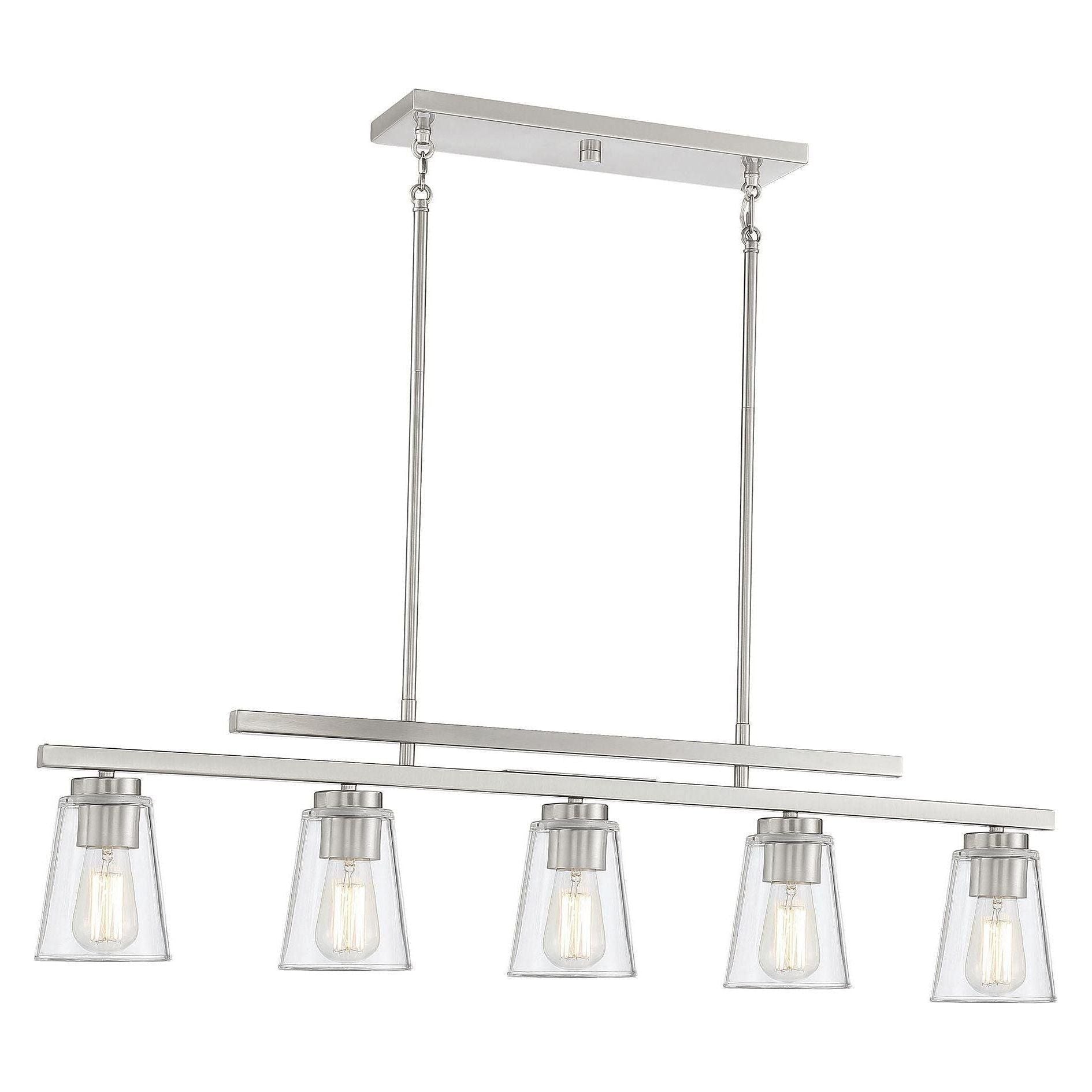 Savoy House - Calhoun 5-Light Linear Chandelier - Lights Canada