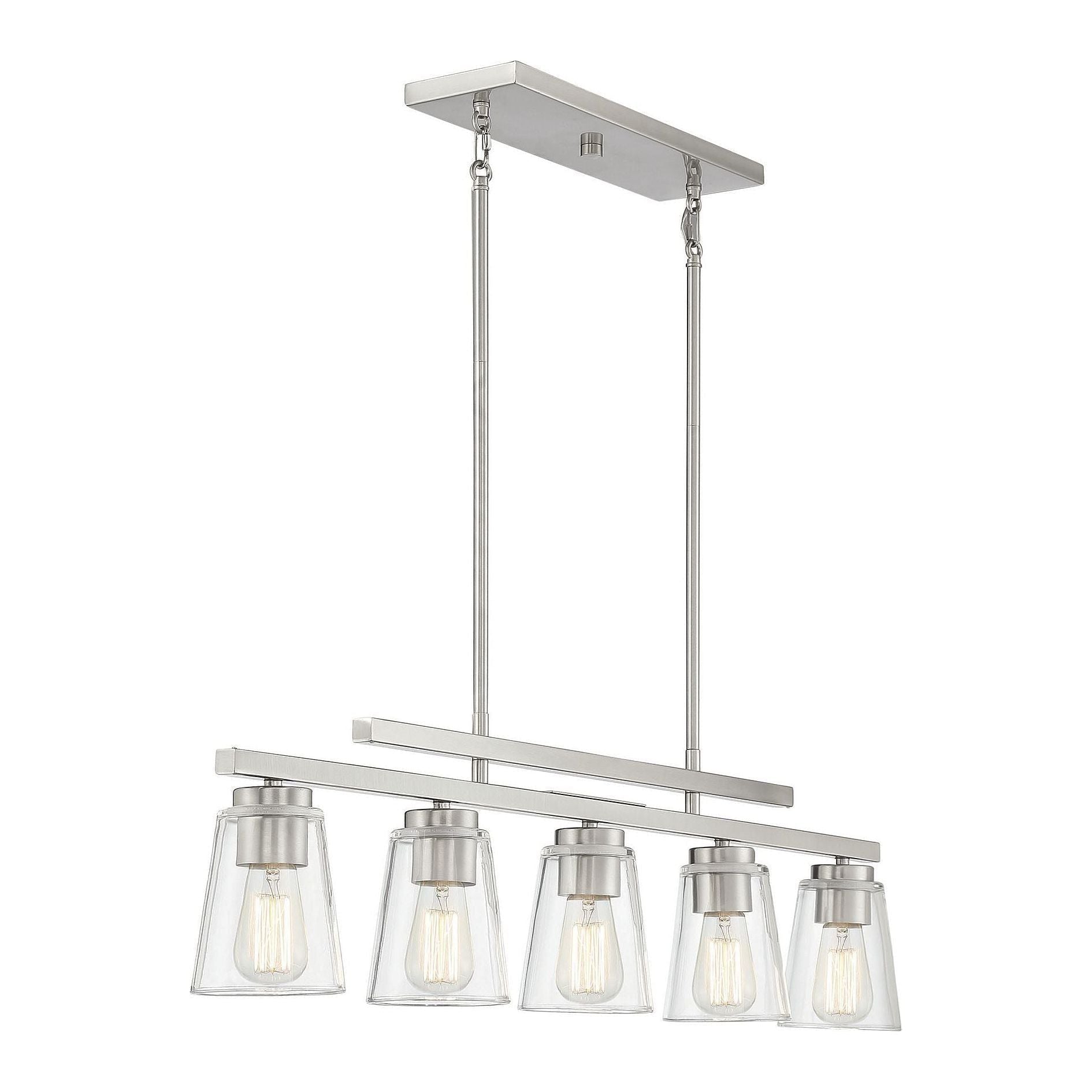 Savoy House - Calhoun 5-Light Linear Chandelier - Lights Canada