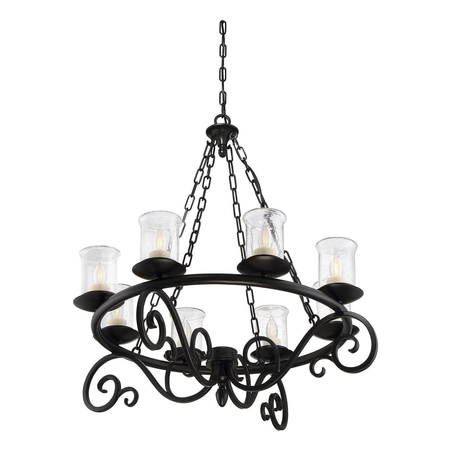 Savoy House - Welch Outdoor Chandelier - Lights Canada