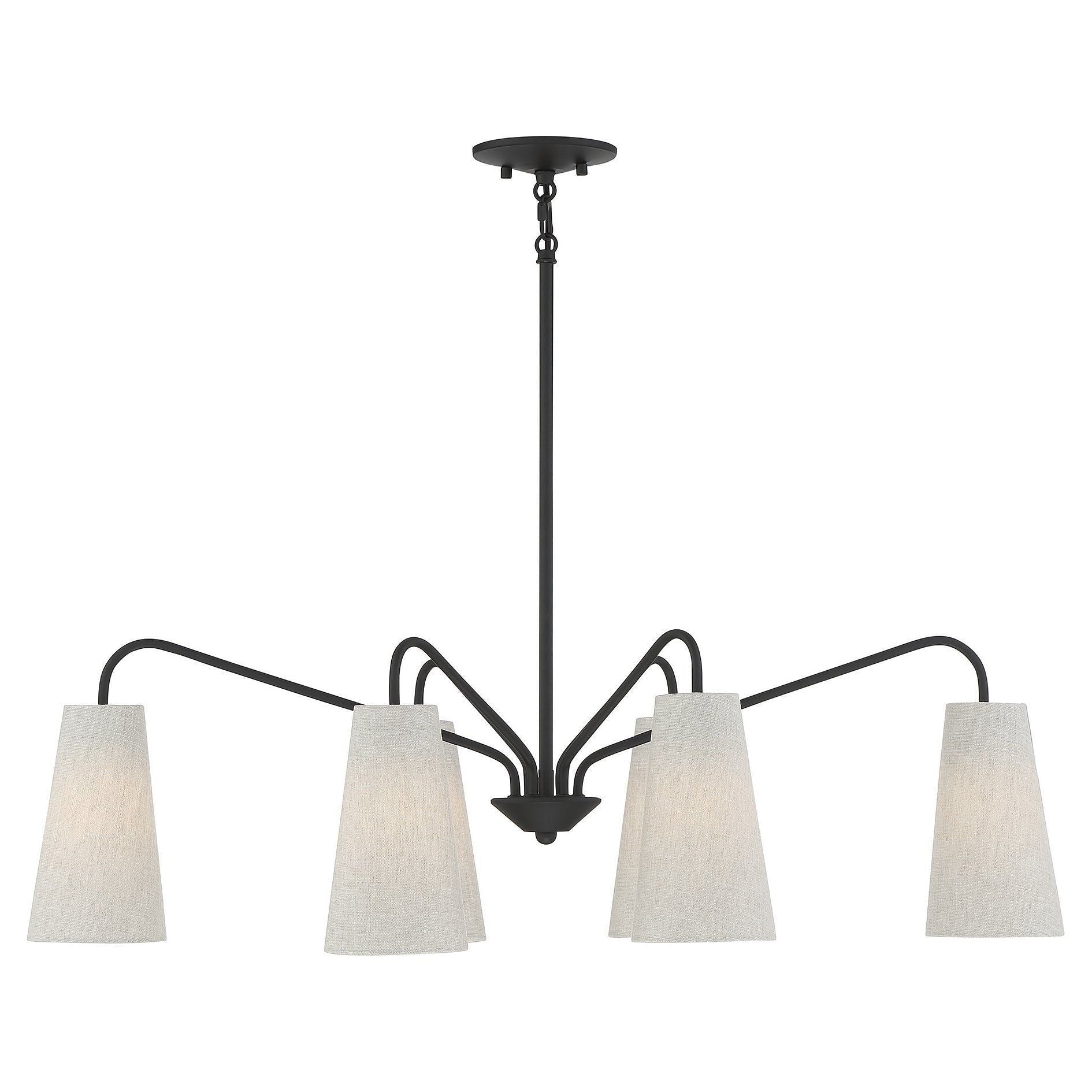Savoy House - Edgewood 6-Light Linear Chandelier - Lights Canada