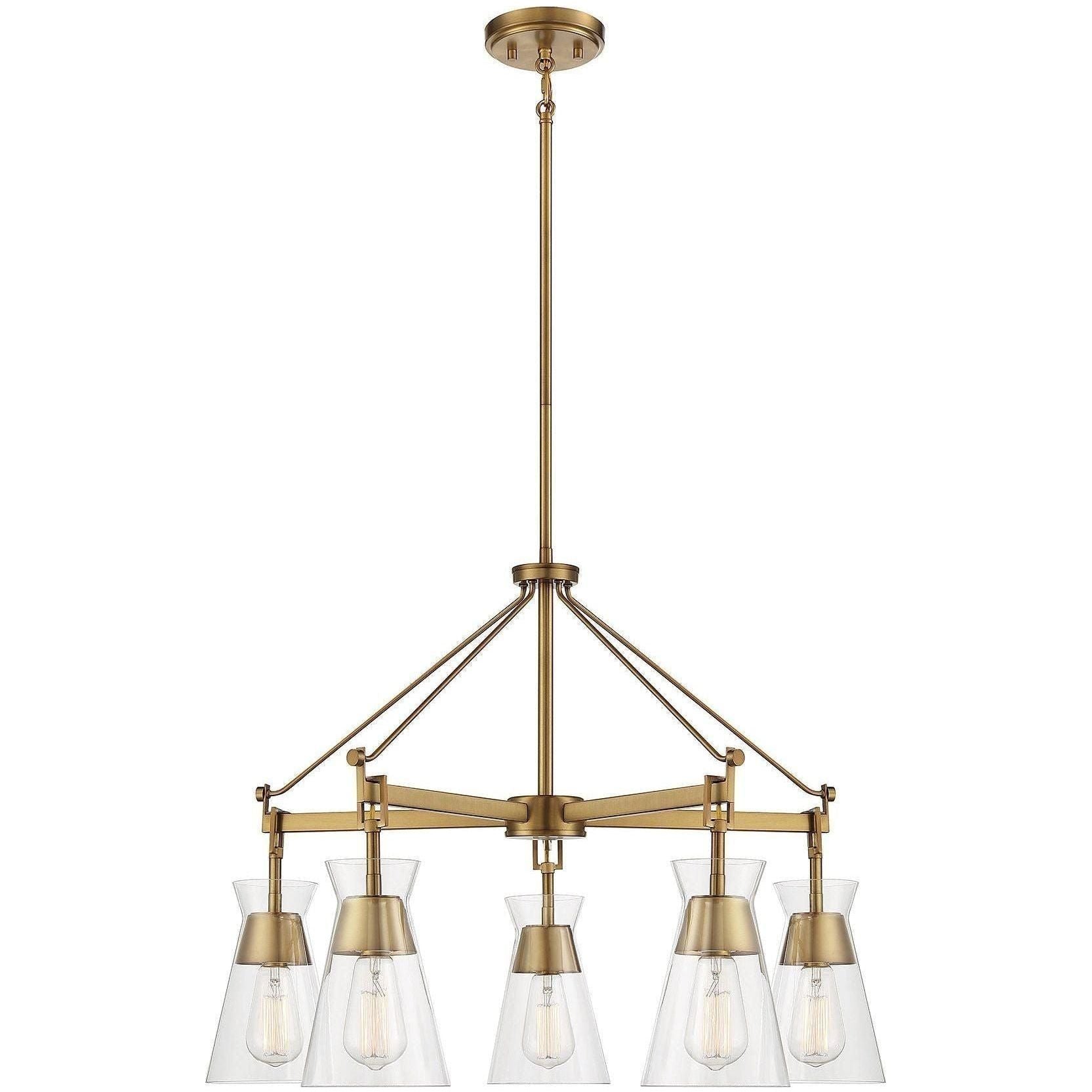 Savoy House - Lakewood 5-Light Chandelier - Lights Canada