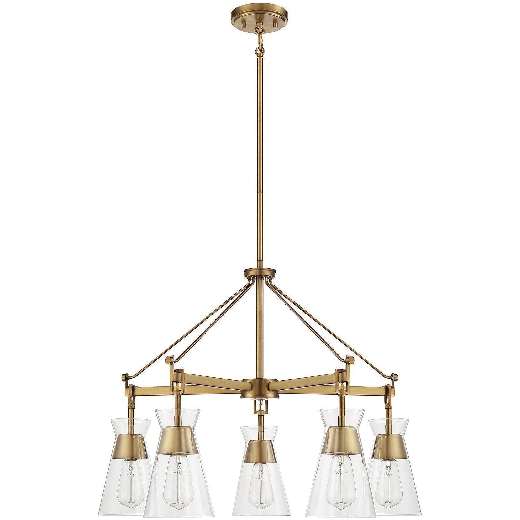 Savoy House - Lakewood 5-Light Chandelier - Lights Canada