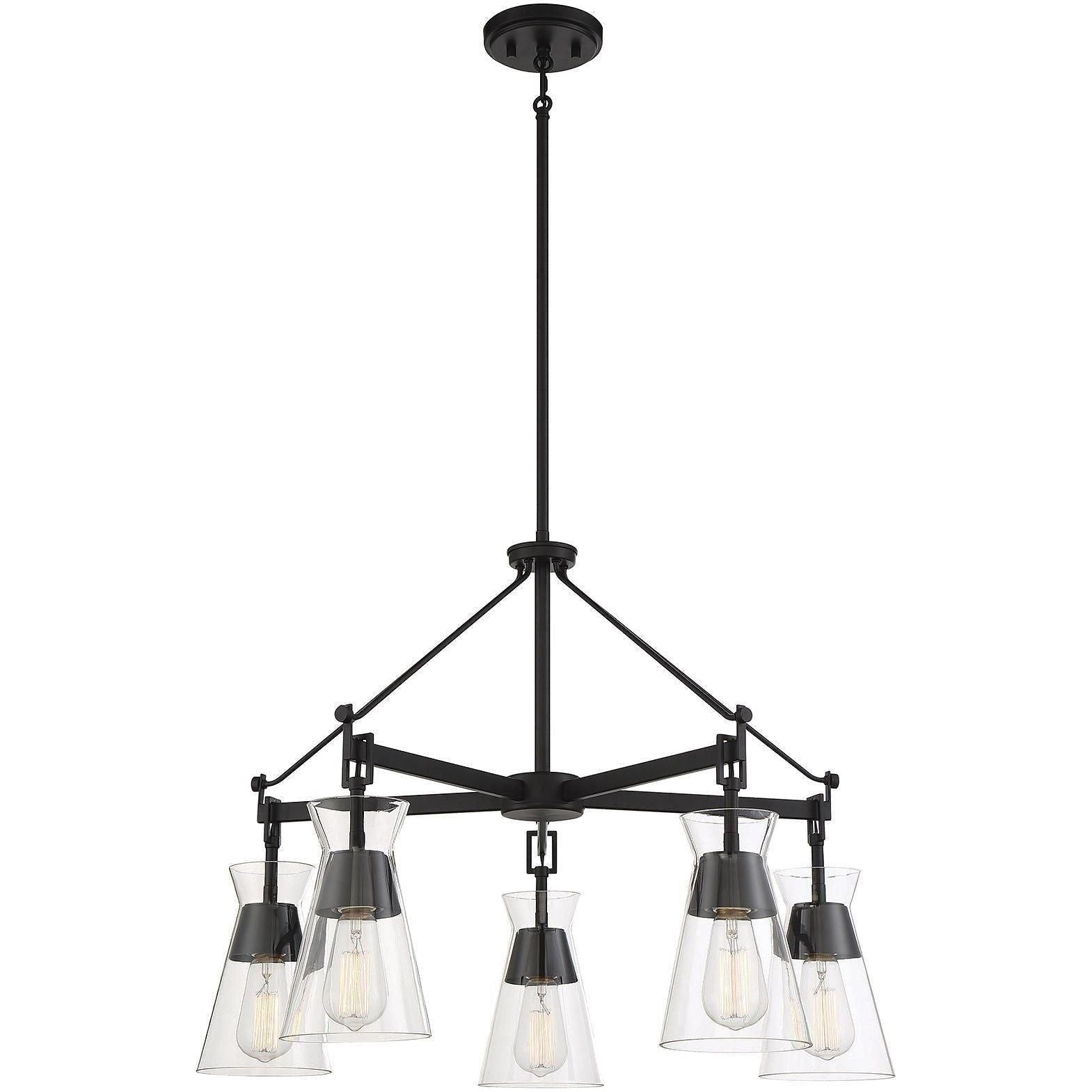 Savoy House - Lakewood 5-Light Chandelier - Lights Canada