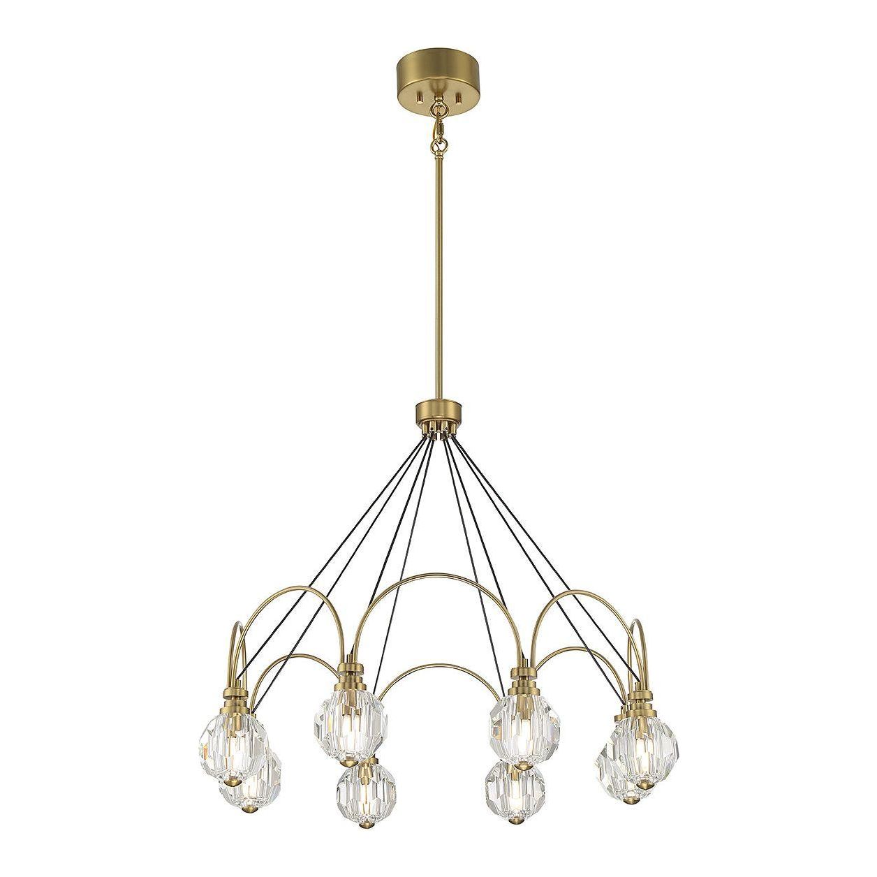 Savoy House - Burnham 8-Light LED Chandelier - Lights Canada