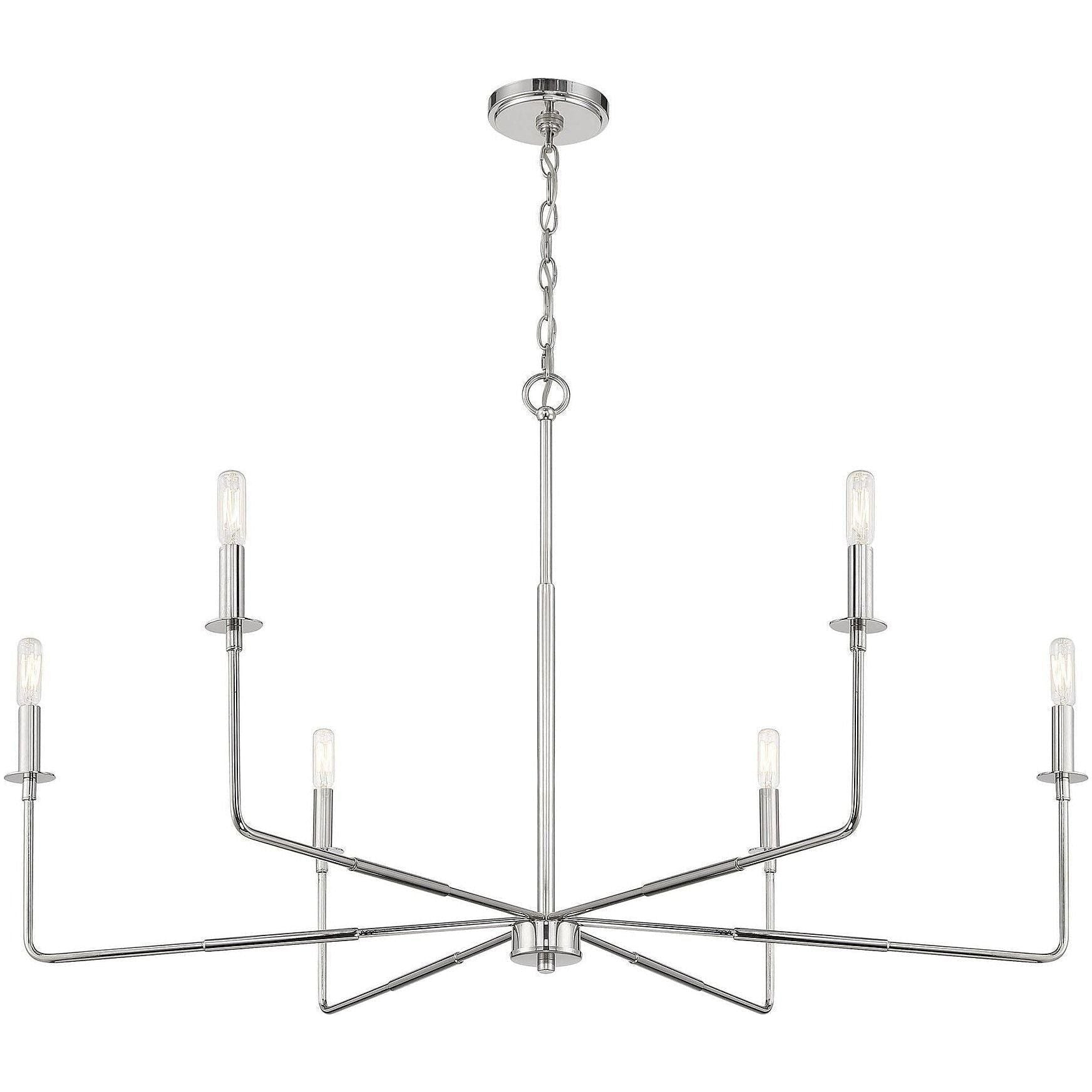Savoy House - Salerno 6-Light Chandelier - Lights Canada