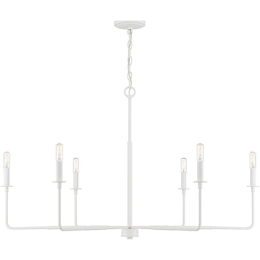 Savoy House - Salerno 6-Light Chandelier - Lights Canada