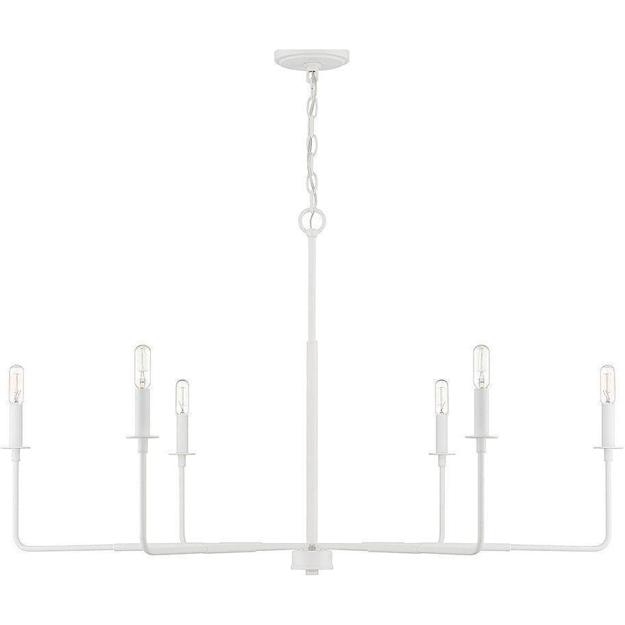 Savoy House - Salerno 6-Light Chandelier - Lights Canada