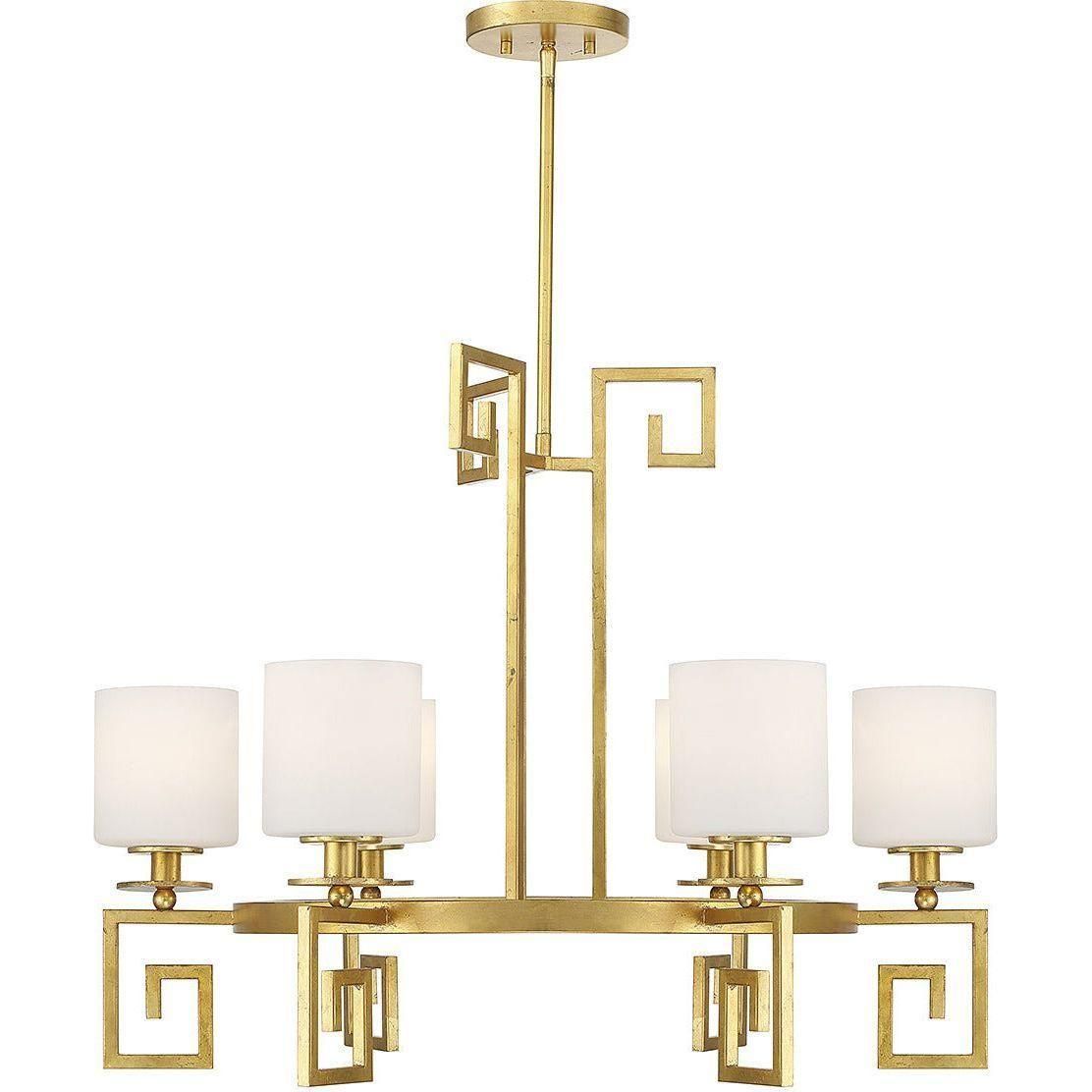 Savoy House - Quatrain 6-Light Chandelier - Lights Canada