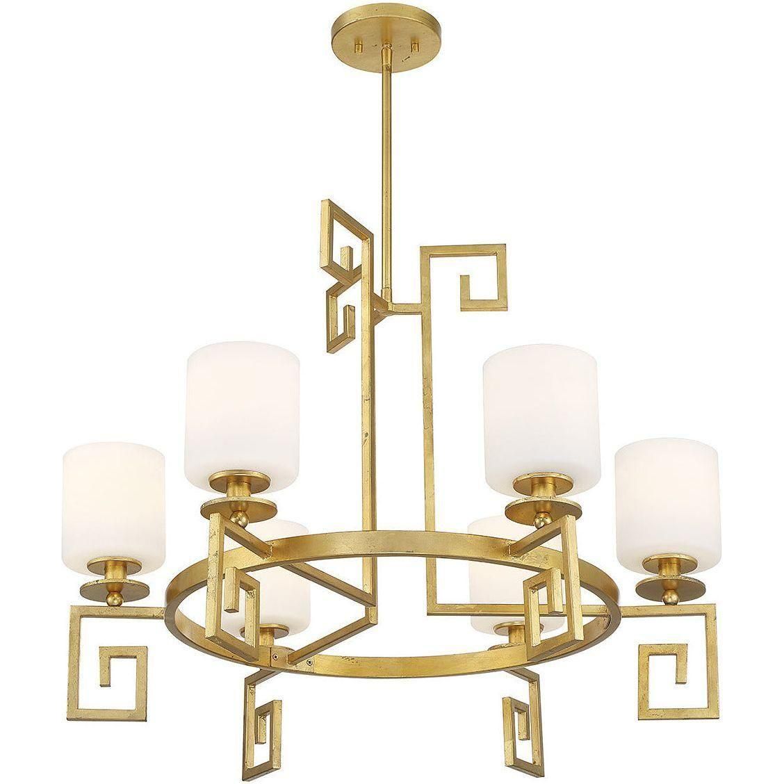 Savoy House - Quatrain 6-Light Chandelier - Lights Canada