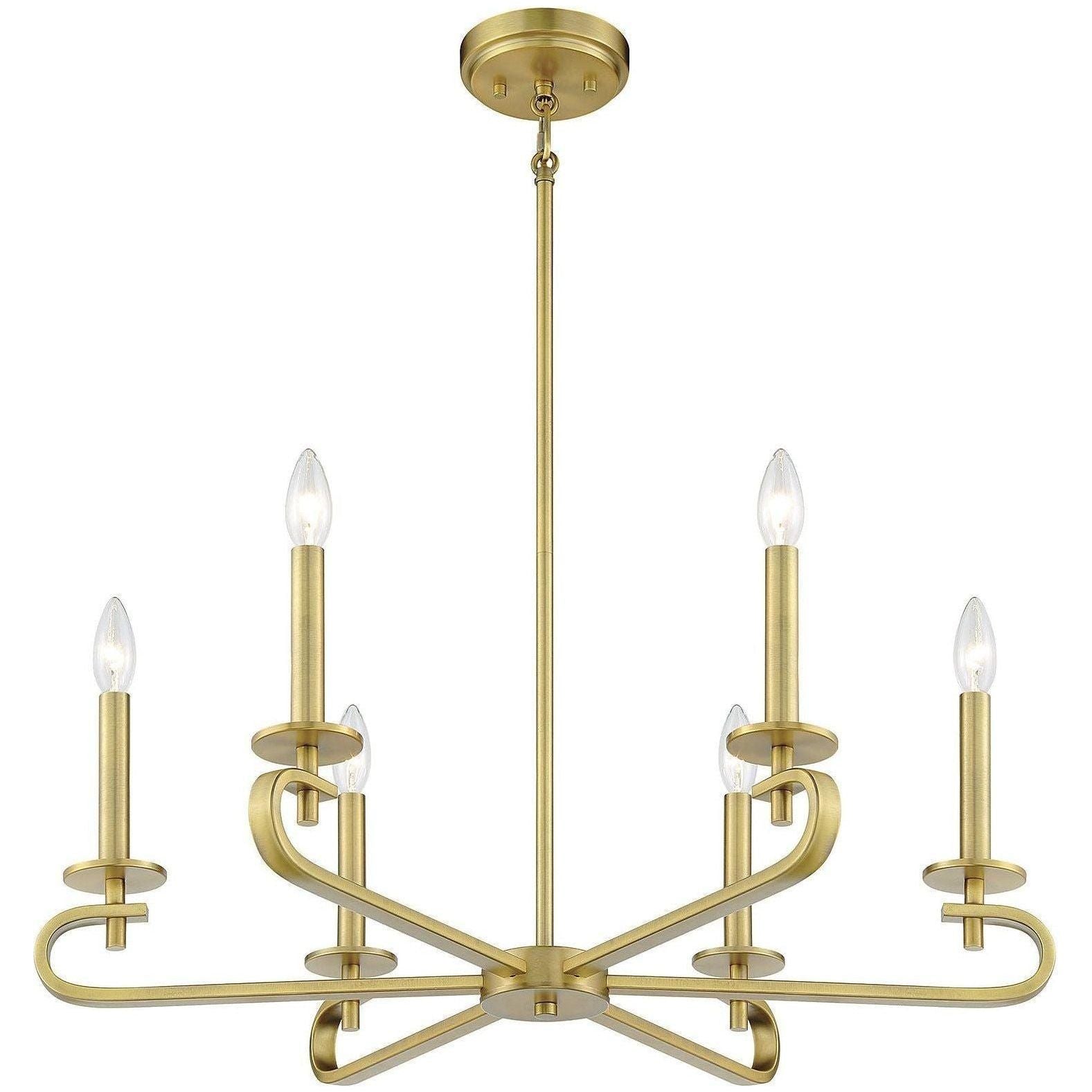 Savoy House - Torino 6-Light Chandelier - Lights Canada