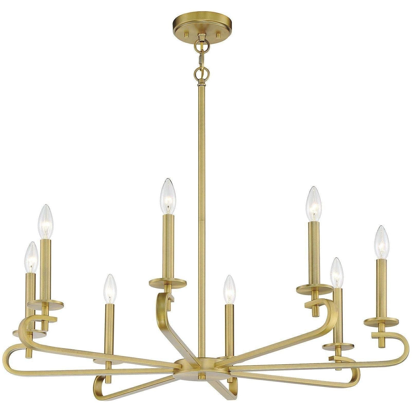 Savoy House - Torino 8-Light Chandelier - Lights Canada