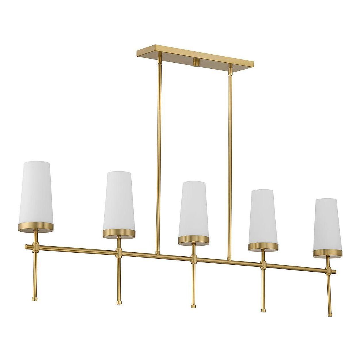 Savoy House - Haynes 5-Light Linear Chandelier - Lights Canada
