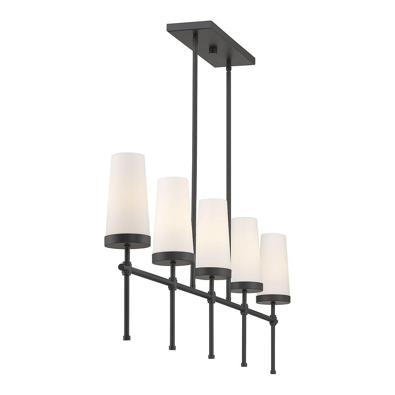 Savoy House - Haynes 5-Light Linear Chandelier - Lights Canada