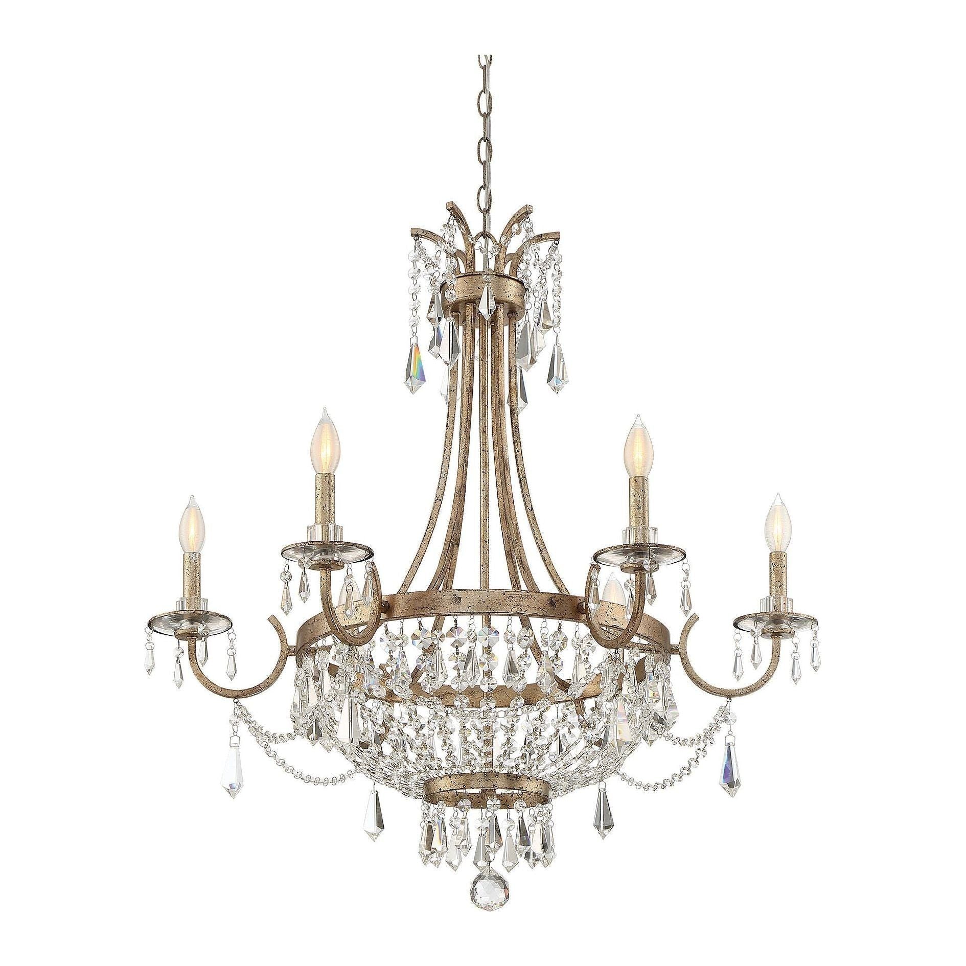 Savoy House - Claiborne 6-Light Chandelier - Lights Canada