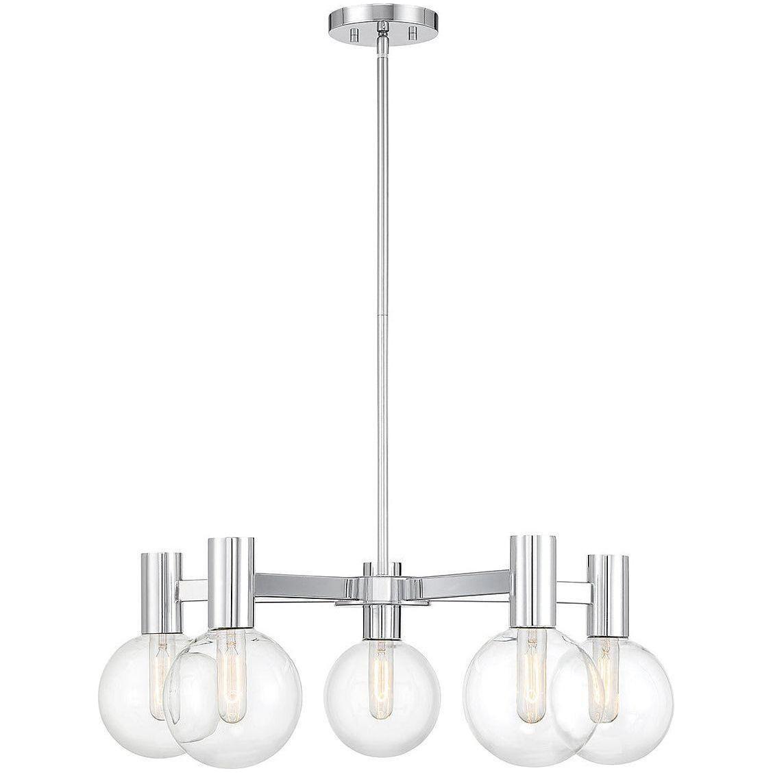 Savoy House - Wright 5-Light Chandelier - Lights Canada