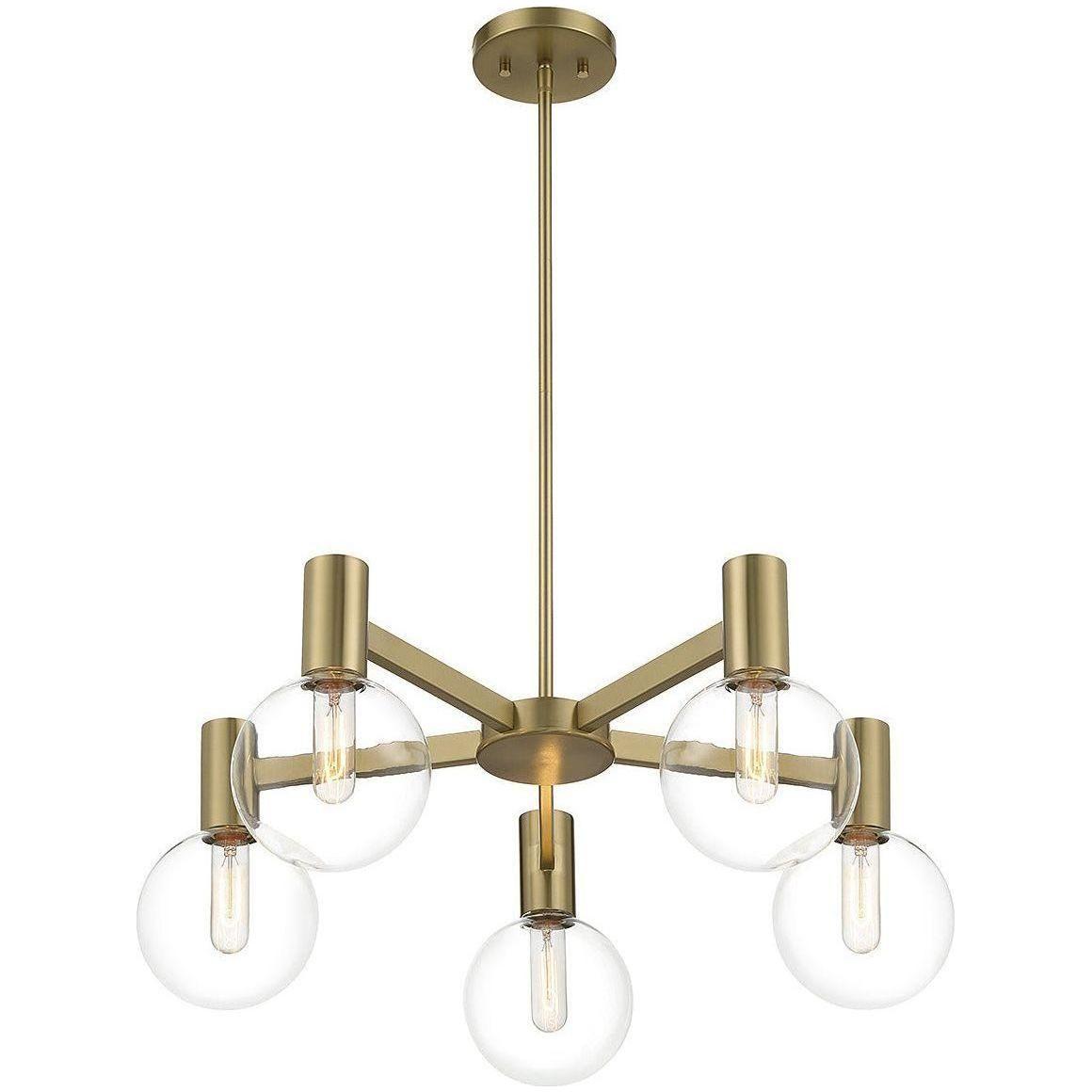 Savoy House - Wright 5-Light Chandelier - Lights Canada