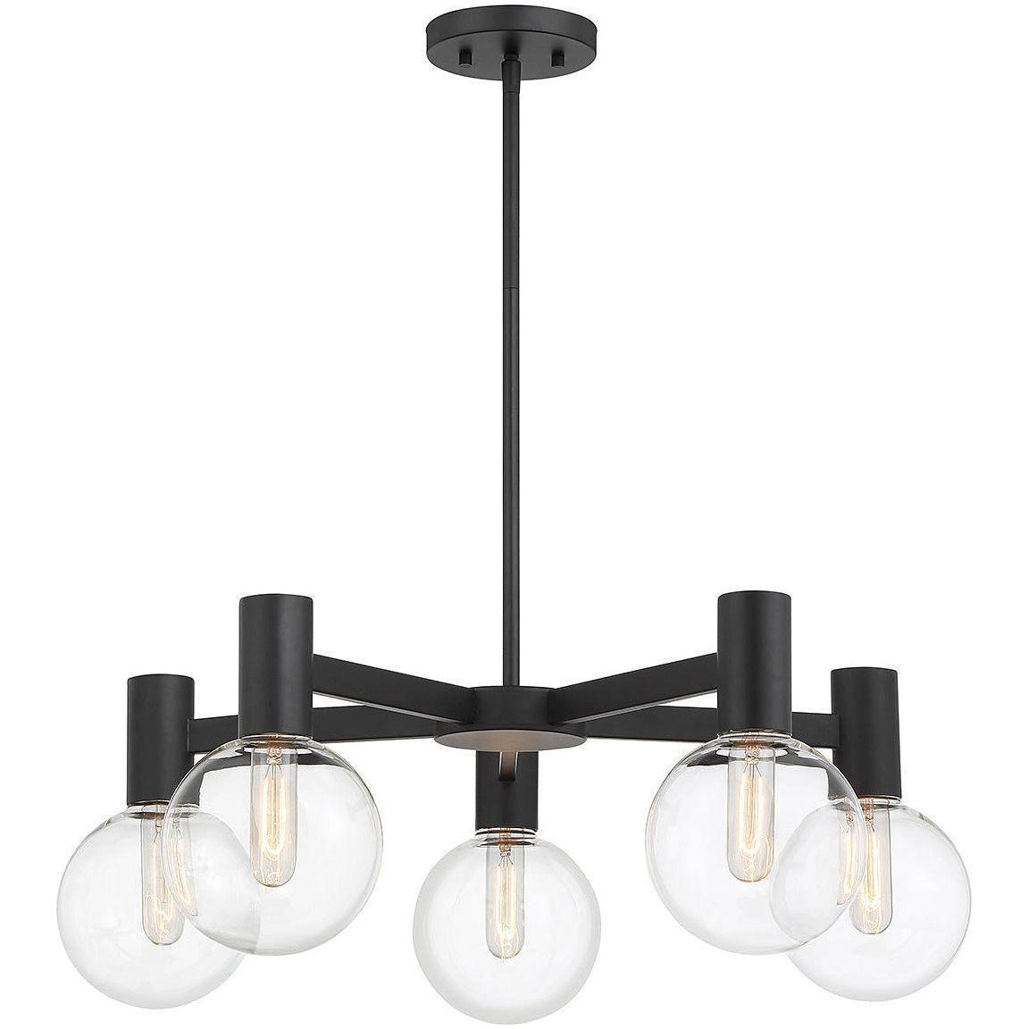 Savoy House - Wright 5-Light Chandelier - Lights Canada