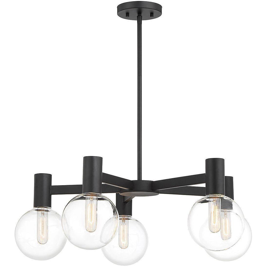 Savoy House - Wright 5-Light Chandelier - Lights Canada