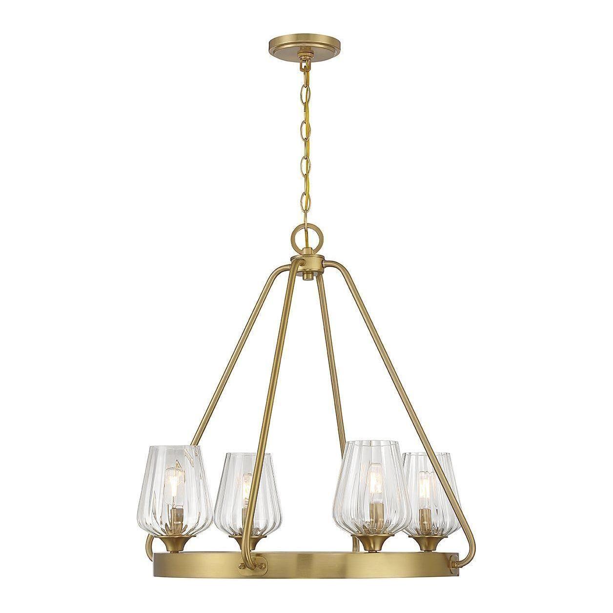 Savoy House - Carlton 4-Light Chandelier - Lights Canada