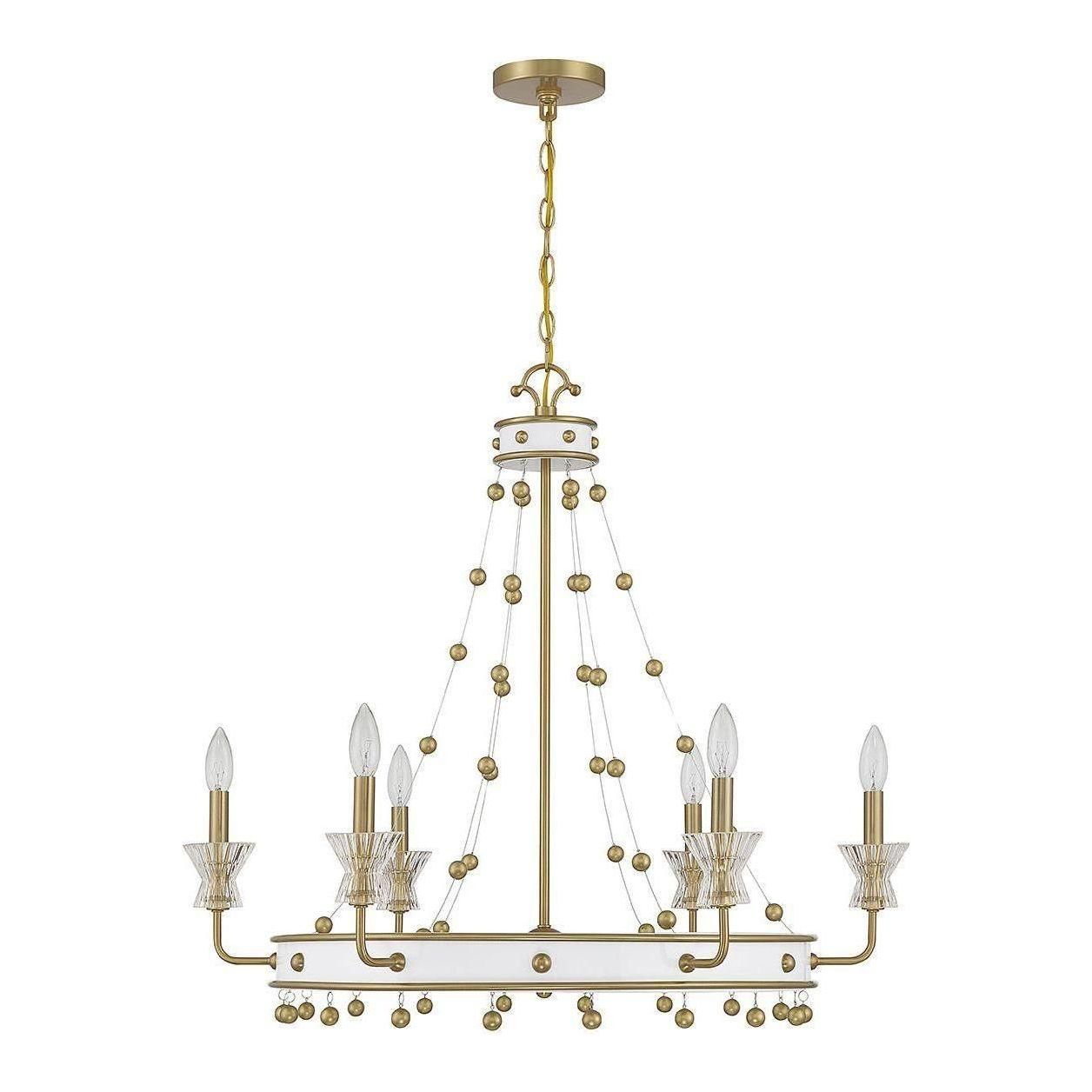 Savoy House - Iris 6-Light Chandelier - Lights Canada