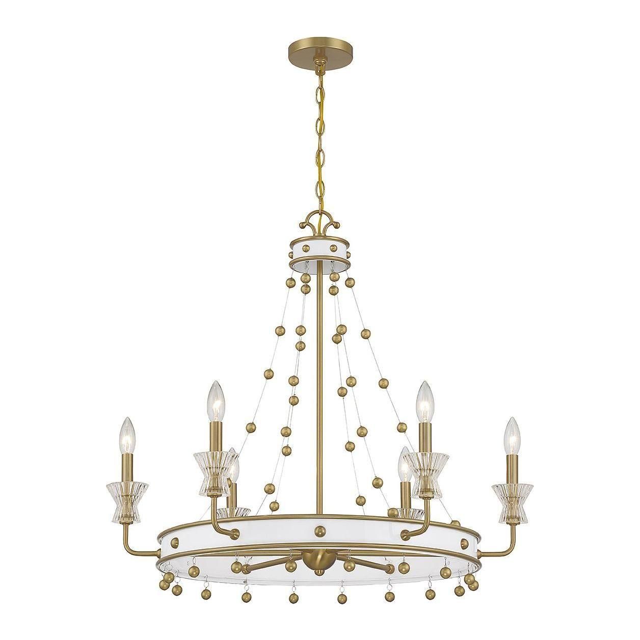 Savoy House - Iris 6-Light Chandelier - Lights Canada