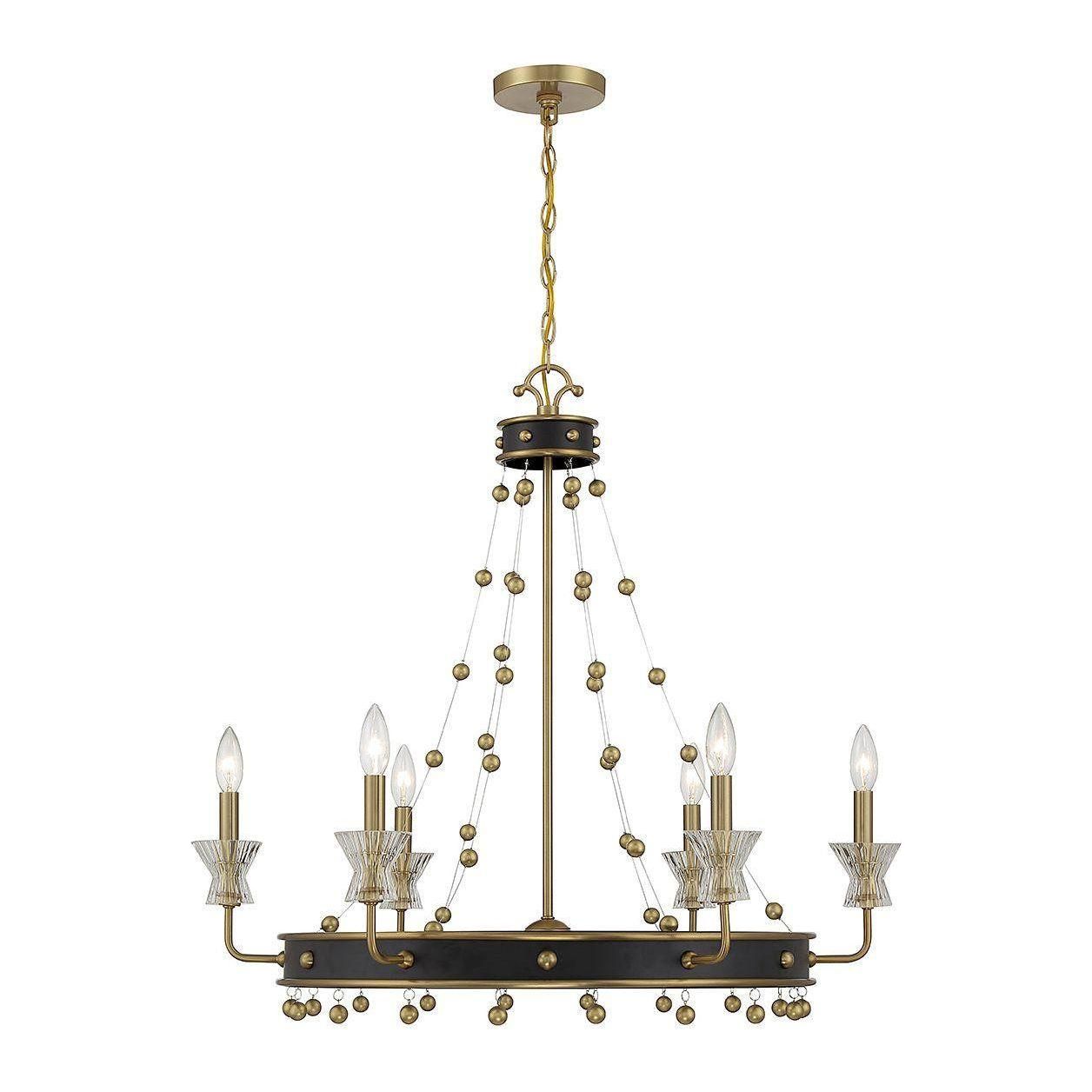 Savoy House - Iris 6-Light Chandelier - Lights Canada