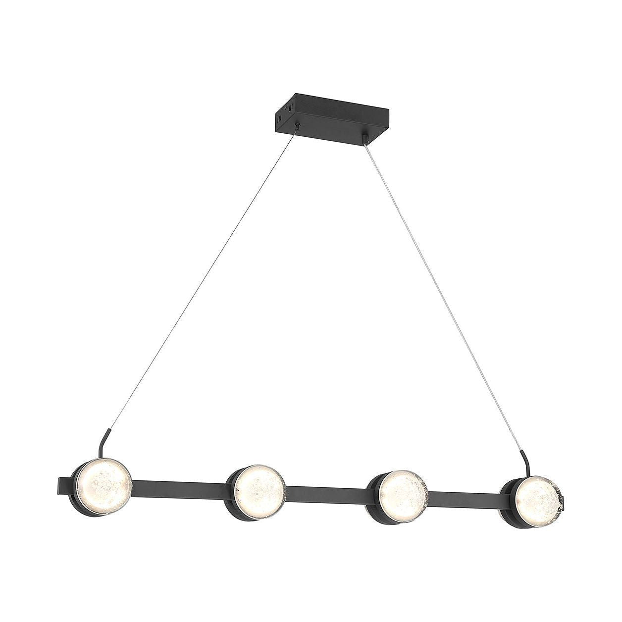 Savoy House - Biscayne 8-Light LED Linear Chandelier - Lights Canada