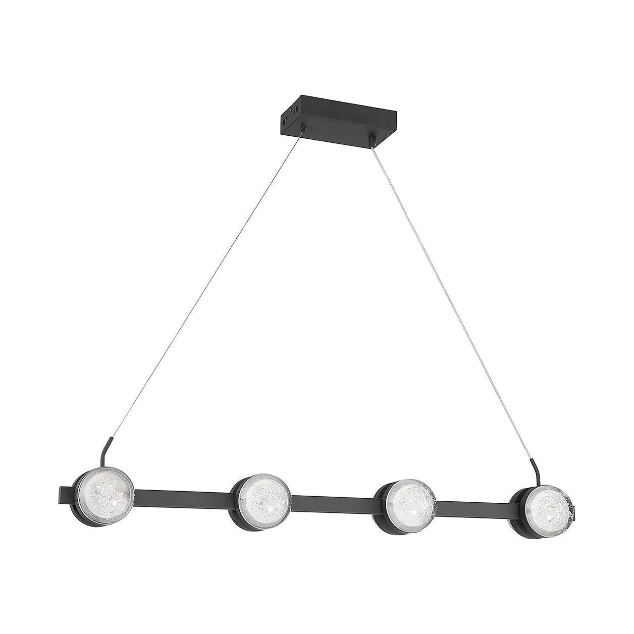 Savoy House - Biscayne 8-Light LED Linear Chandelier - Lights Canada