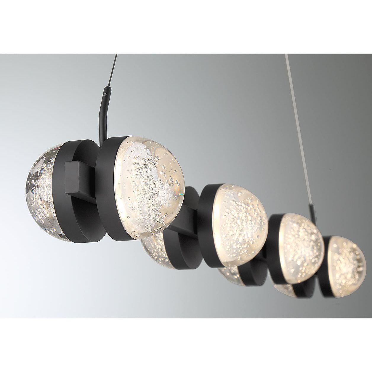 Savoy House - Biscayne 8-Light LED Linear Chandelier - Lights Canada