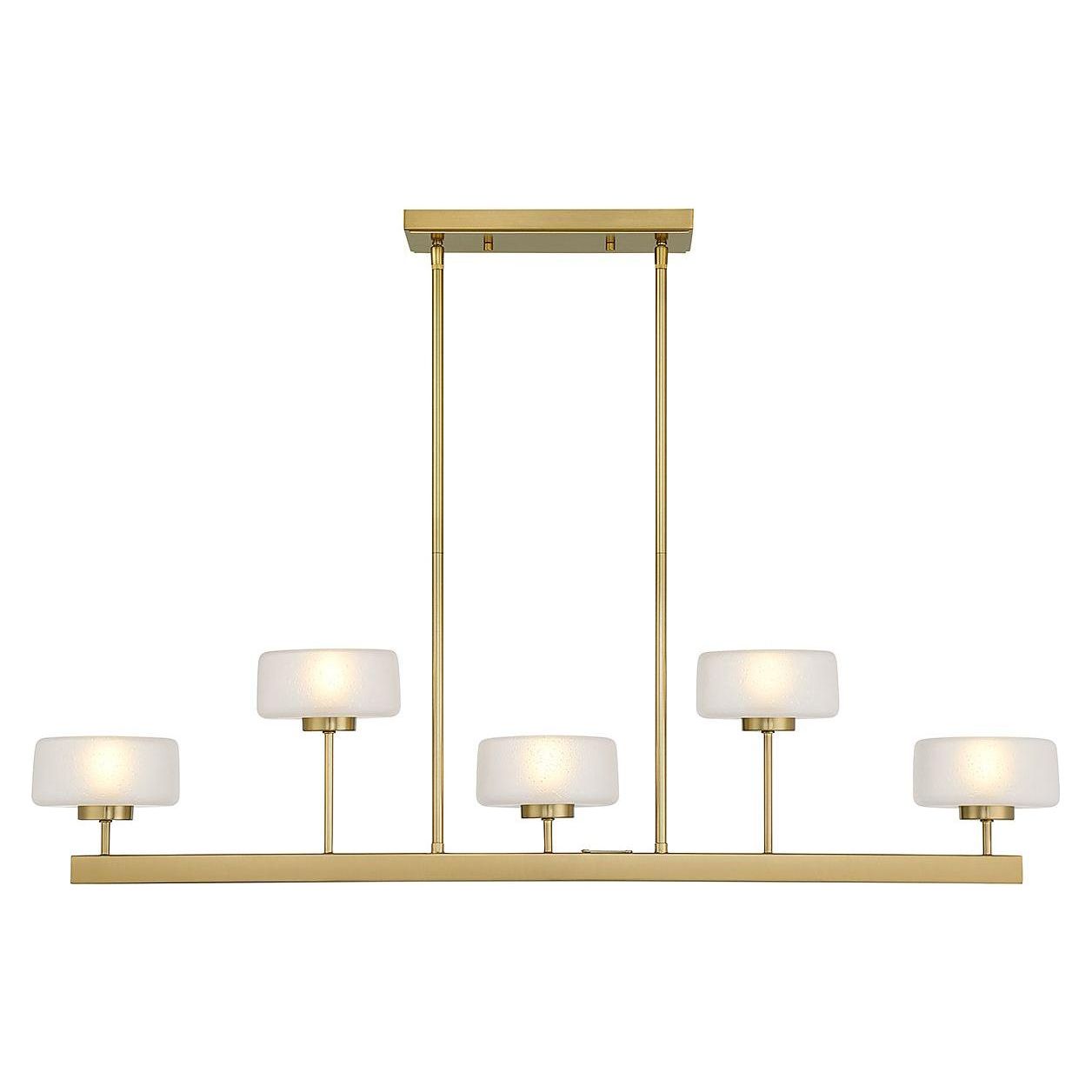 Savoy House - Falster 5-Light LED Linear Chandelier - Lights Canada