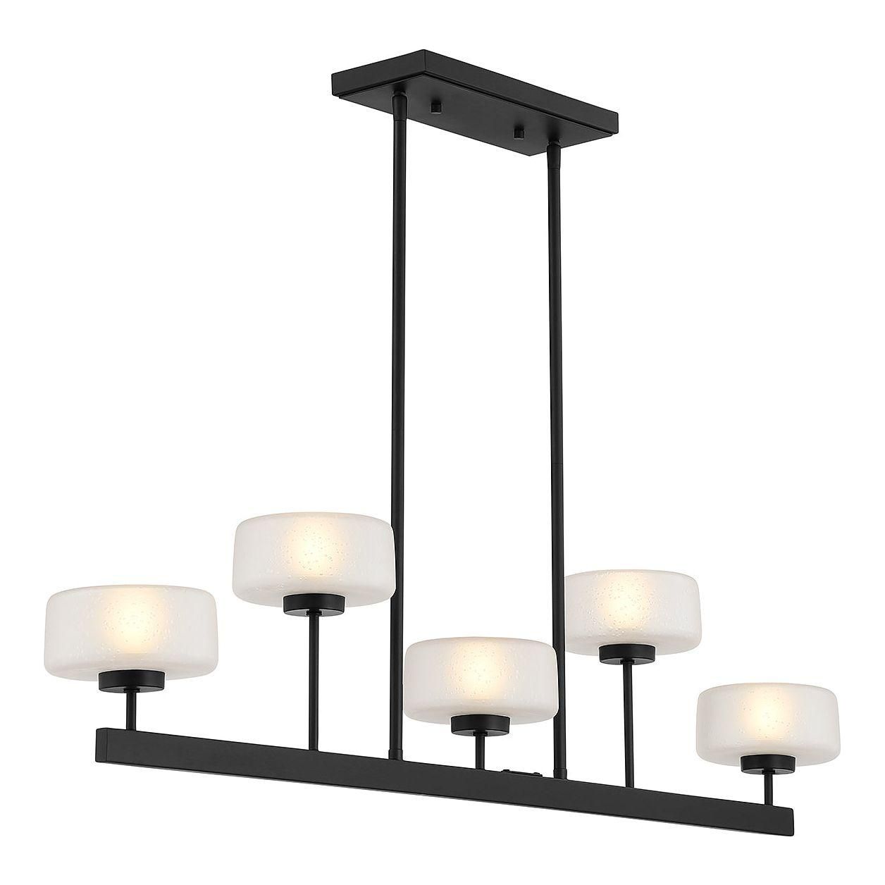Savoy House - Falster 5-Light LED Linear Chandelier - Lights Canada