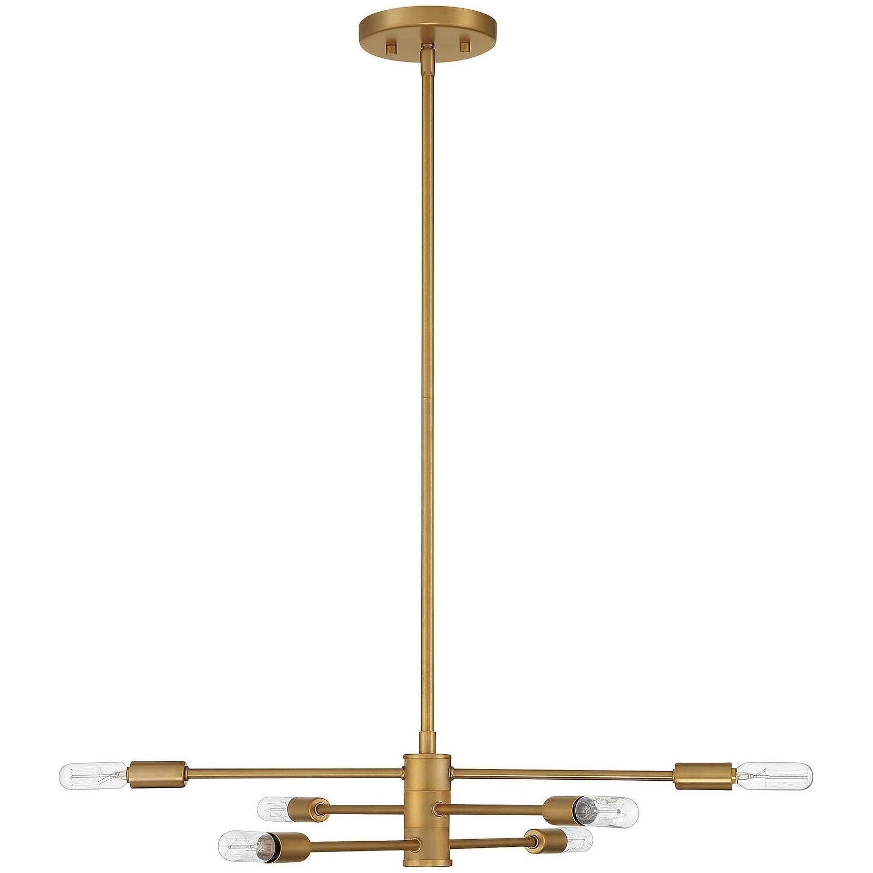 Savoy House - Lyrique 6-Light Chandelier - Lights Canada