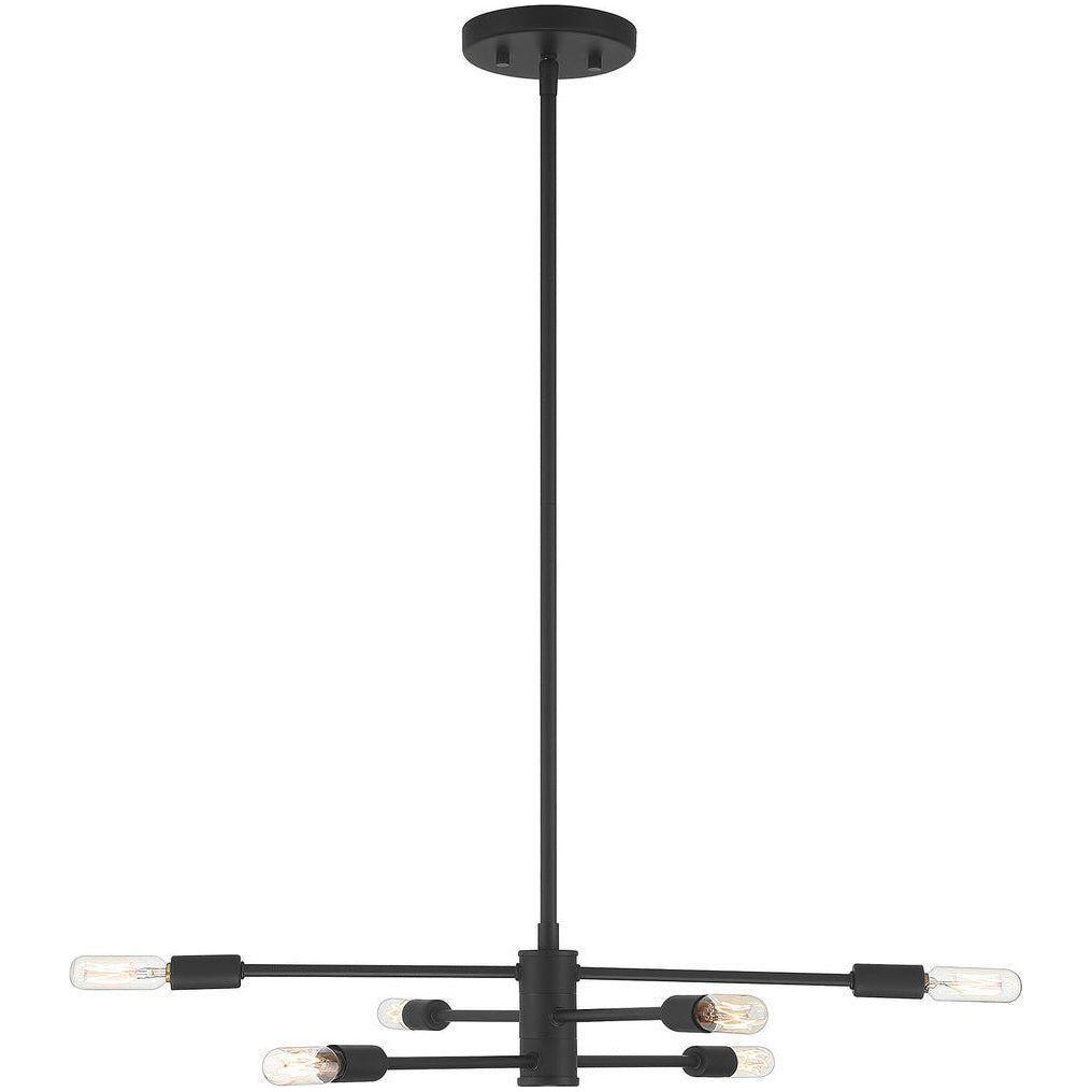 Savoy House - Lyrique 6-Light Chandelier - Lights Canada