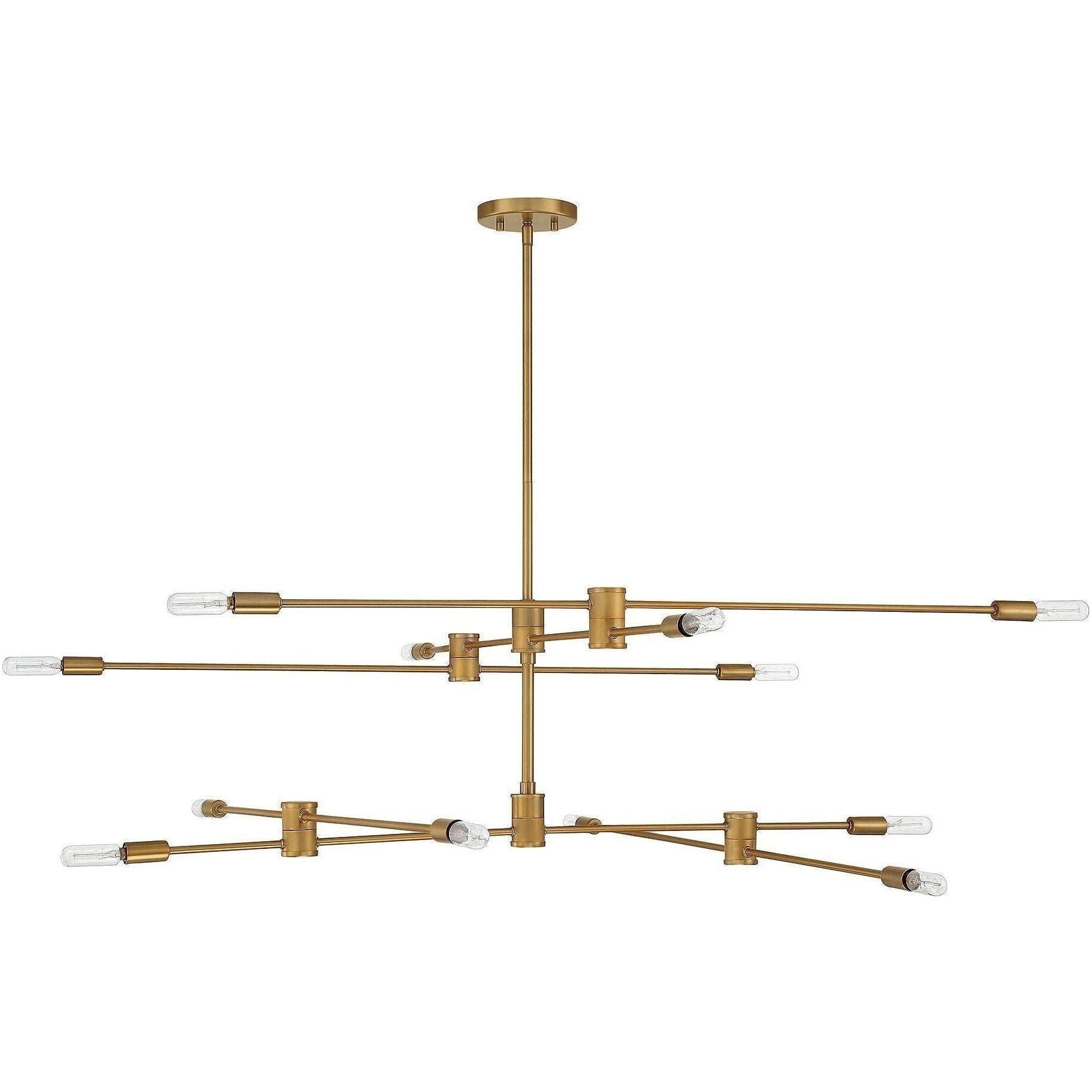Savoy House - Lyrique 12-Light Chandelier - Lights Canada