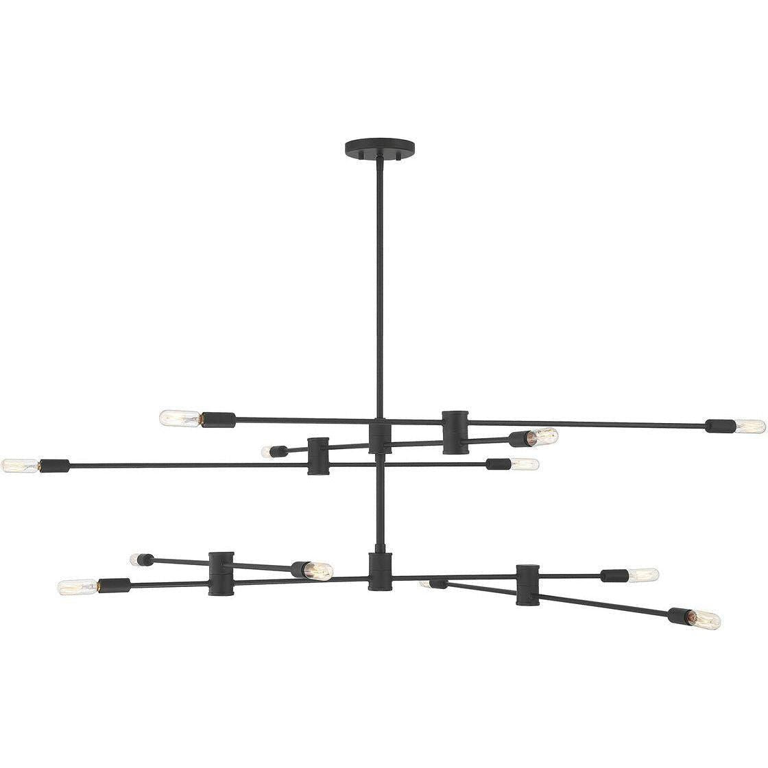 Savoy House - Lyrique 12-Light Chandelier - Lights Canada