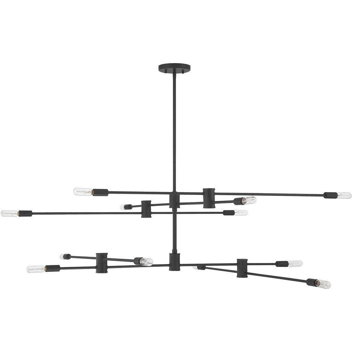 Savoy House - Lyrique 12-Light Chandelier - Lights Canada