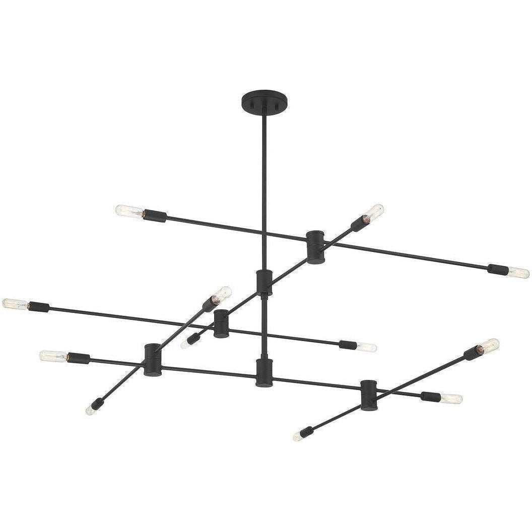 Savoy House - Lyrique 12-Light Chandelier - Lights Canada