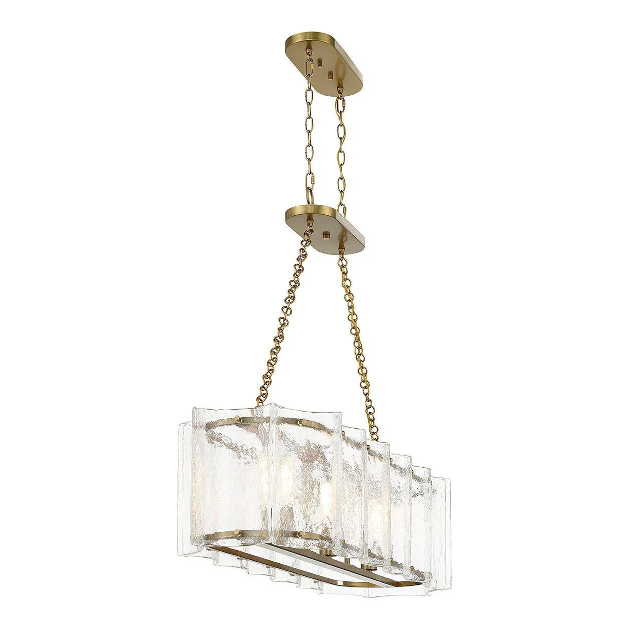 Savoy House - Genry 3-Light Linear Chandelier - Lights Canada