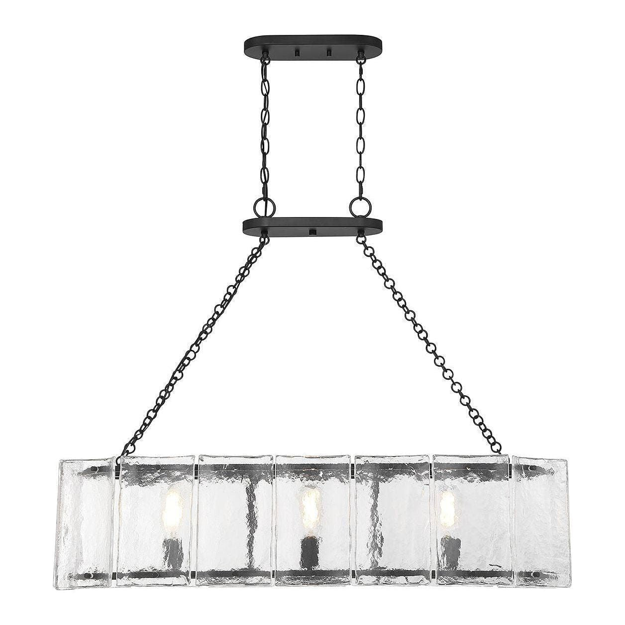 Savoy House - Genry 3-Light Linear Chandelier - Lights Canada