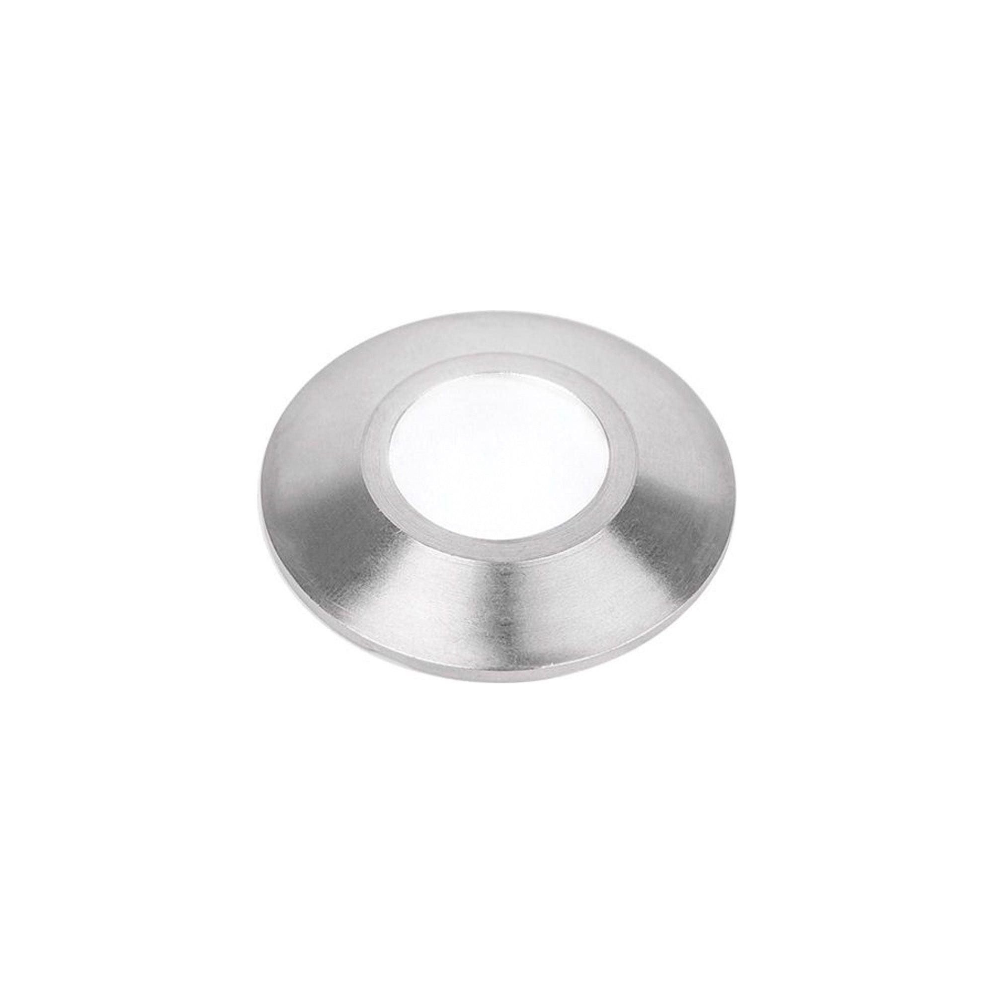 WAC Lighting - LED 1" 12V Round Beveled Top Inground Indicator Light - Lights Canada