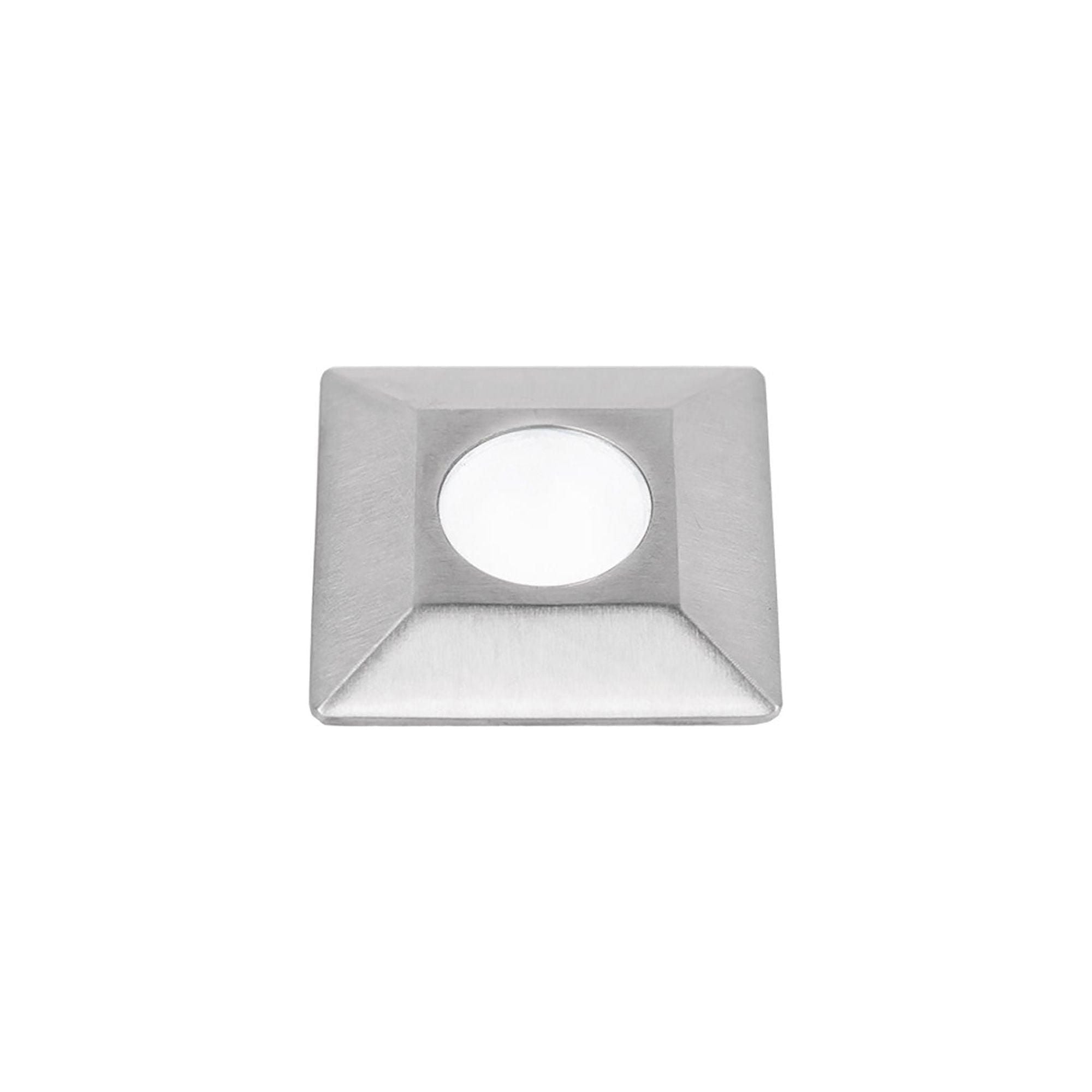 WAC Lighting - LED 1" 12V Square Beveled Top Inground Indicator Light - Lights Canada