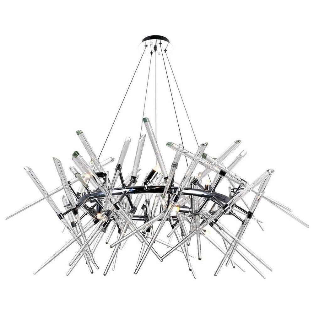 Icicle Chandelier Chrome