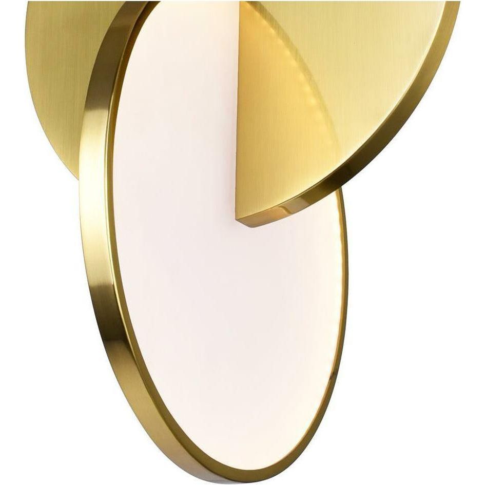 Tranche Linear Suspension Brushed Brass