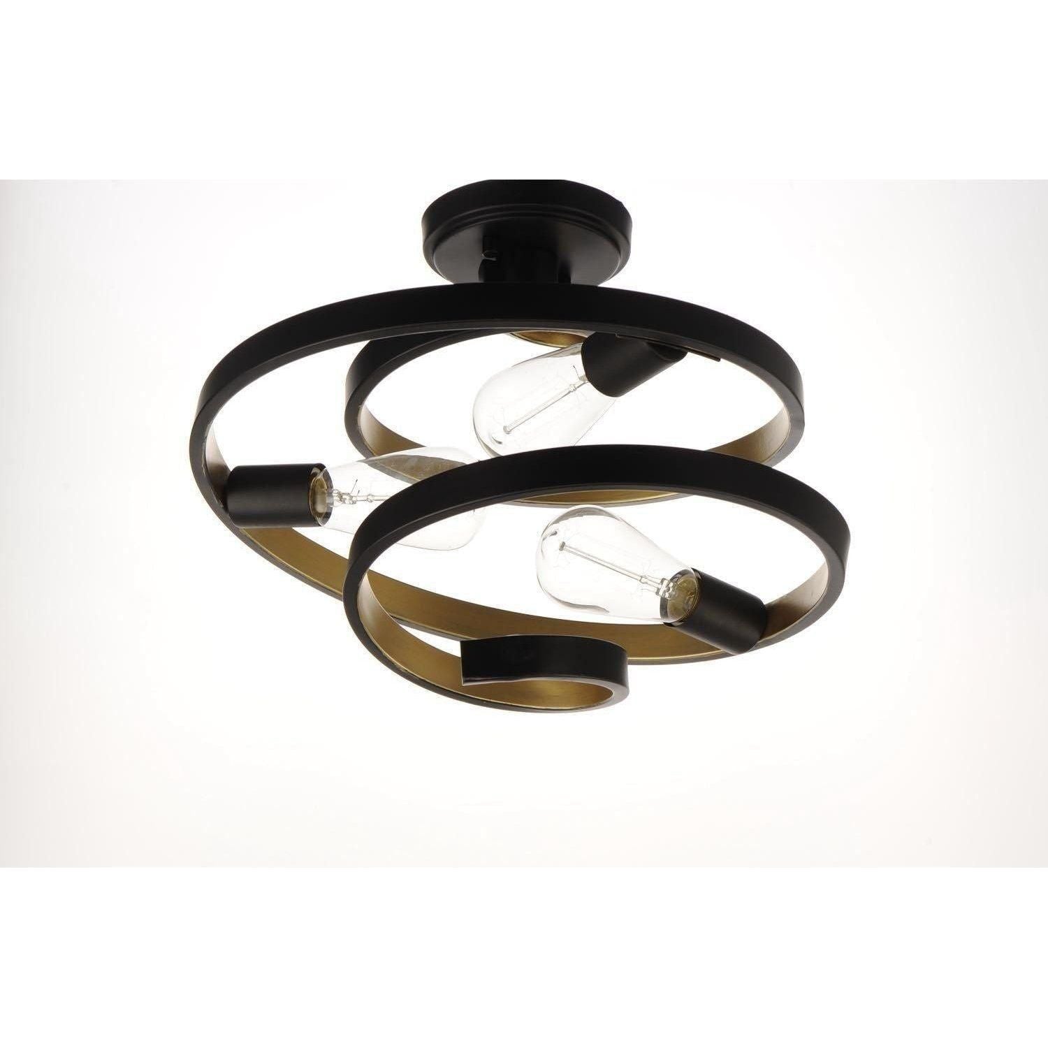 Maxim Lighting - Twister Semi Flush Mount - Lights Canada