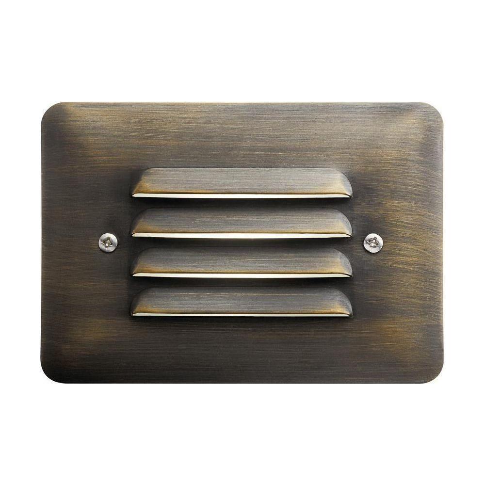 Kichler - 3000K LED Louvered Step Light - Lights Canada
